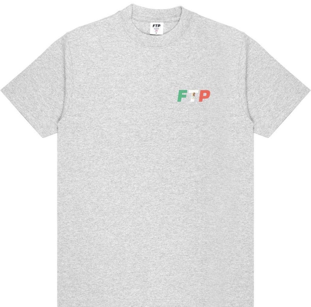 Fuck The Population FTP Mexican Flag Logo Tee Size US L / EU 52-54 / 3 - 3 Thumbnail