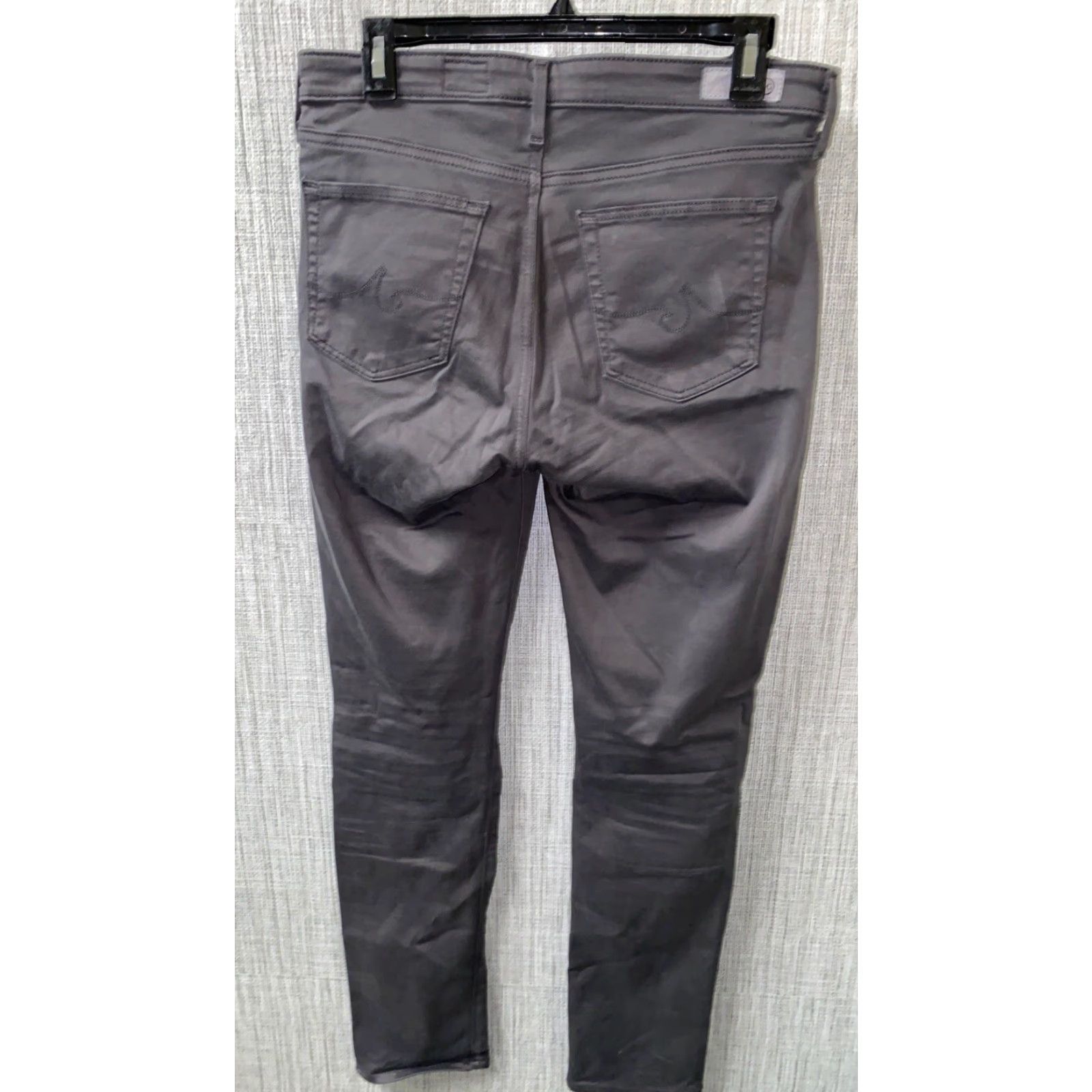 Vintage Adriano Goldschmied The Prima Mid Rise Cigarette Pants Gray 28R Jeans Women Size 28 31 Inseam Size 28" / US 6 / IT 42 - 4 Thumbnail