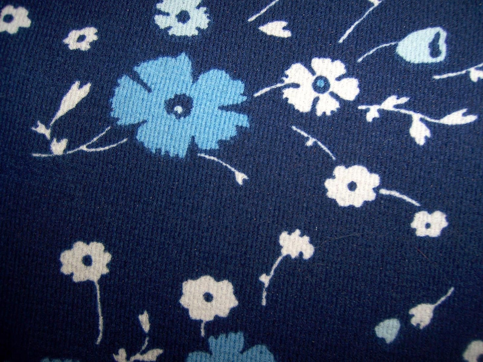 Michael Kors Michael Kors Navy Blue Floral Dress - Medium Size M / US 6-8 / IT 42-44 - 4 Thumbnail