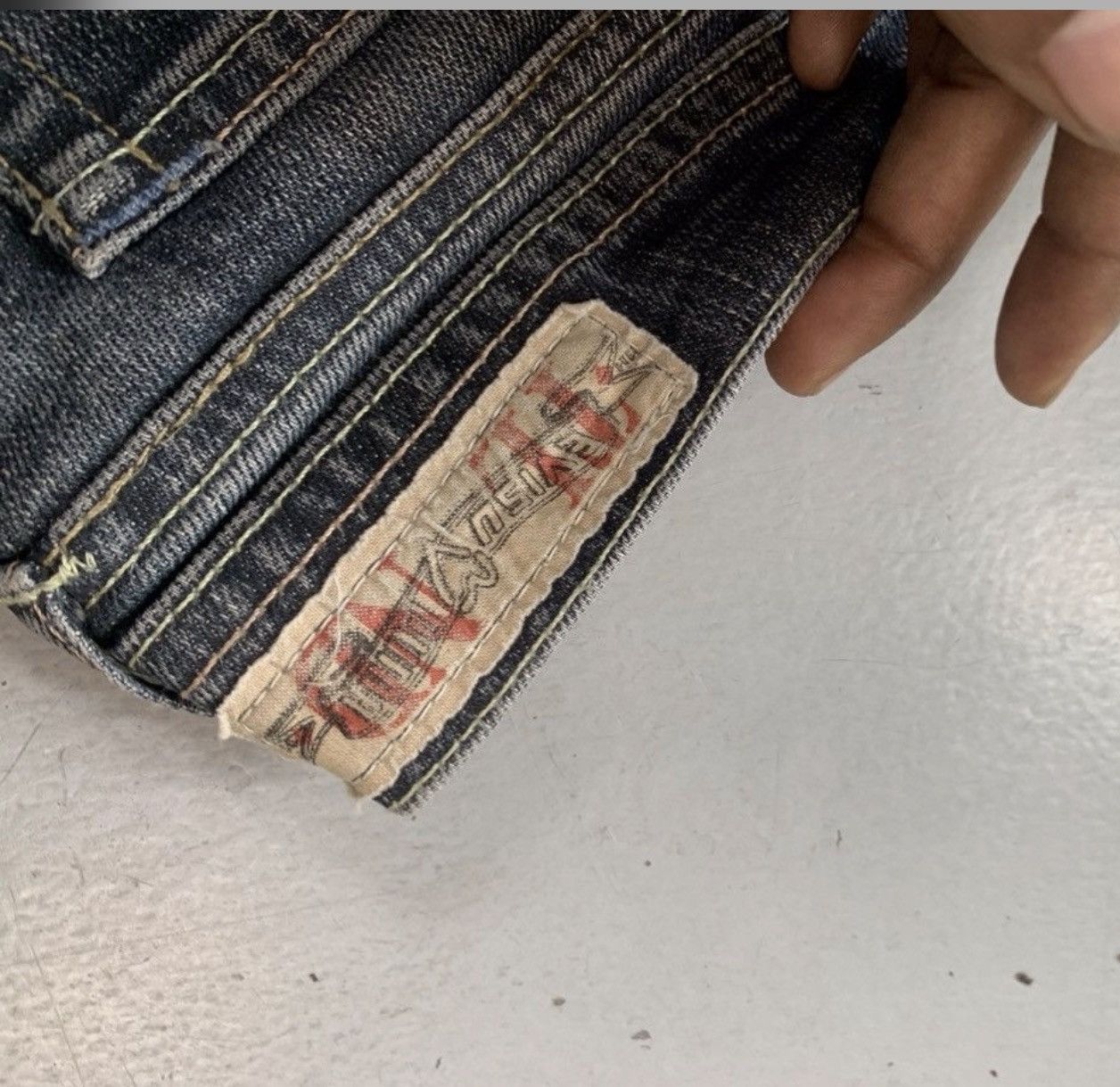 Evisu × Puma Vintage puma x evisu bootcut denim Size 32" / US 10 / IT 46 - 4 Thumbnail