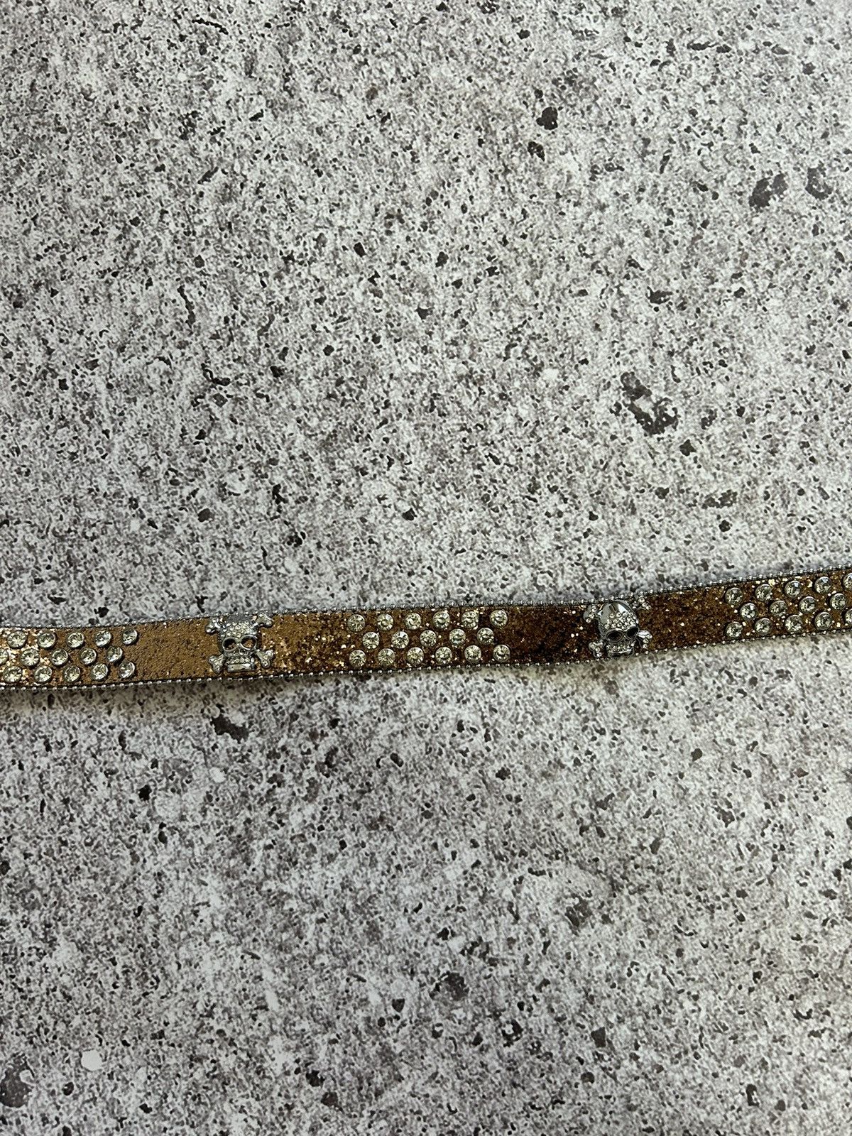 Japanese Brand × Vintage Vtg 90’s Japanese Metal Punk Rock Emo Goth Pirates Belt Y2K Size ONE SIZE - 7 Thumbnail