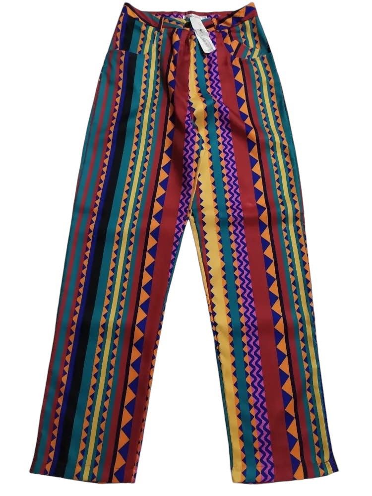 Other Order Plus Multicolour Art Square design High rise Pants Size US 28 / EU 44 - 1 Thumbnail