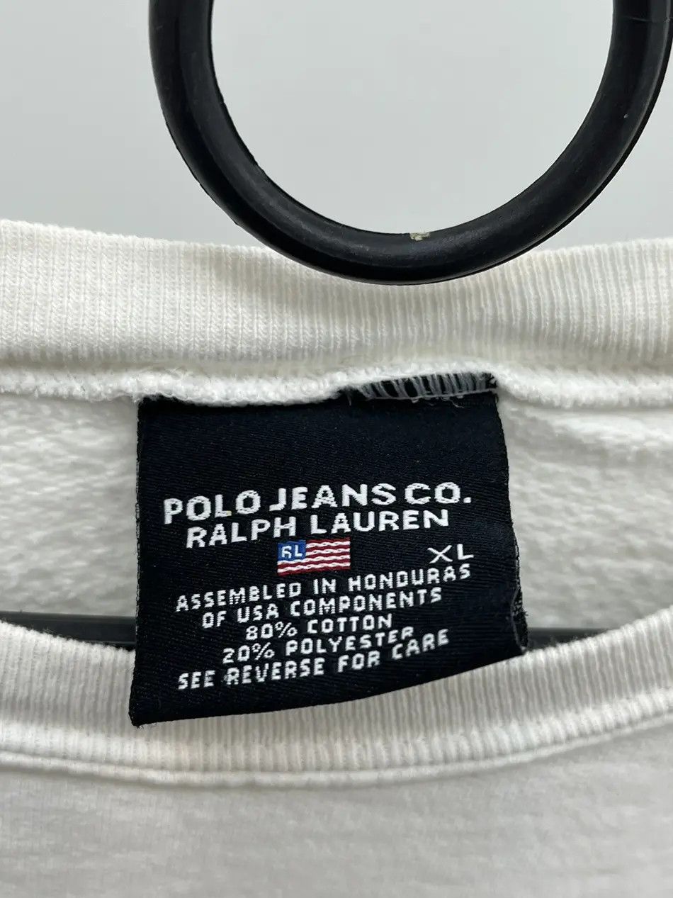Polo Ralph Lauren Polo Ralph Lauren Big Flag Crewneck Sweatshirt Size US XL / EU 56 / 4 - 2 Thumbnail
