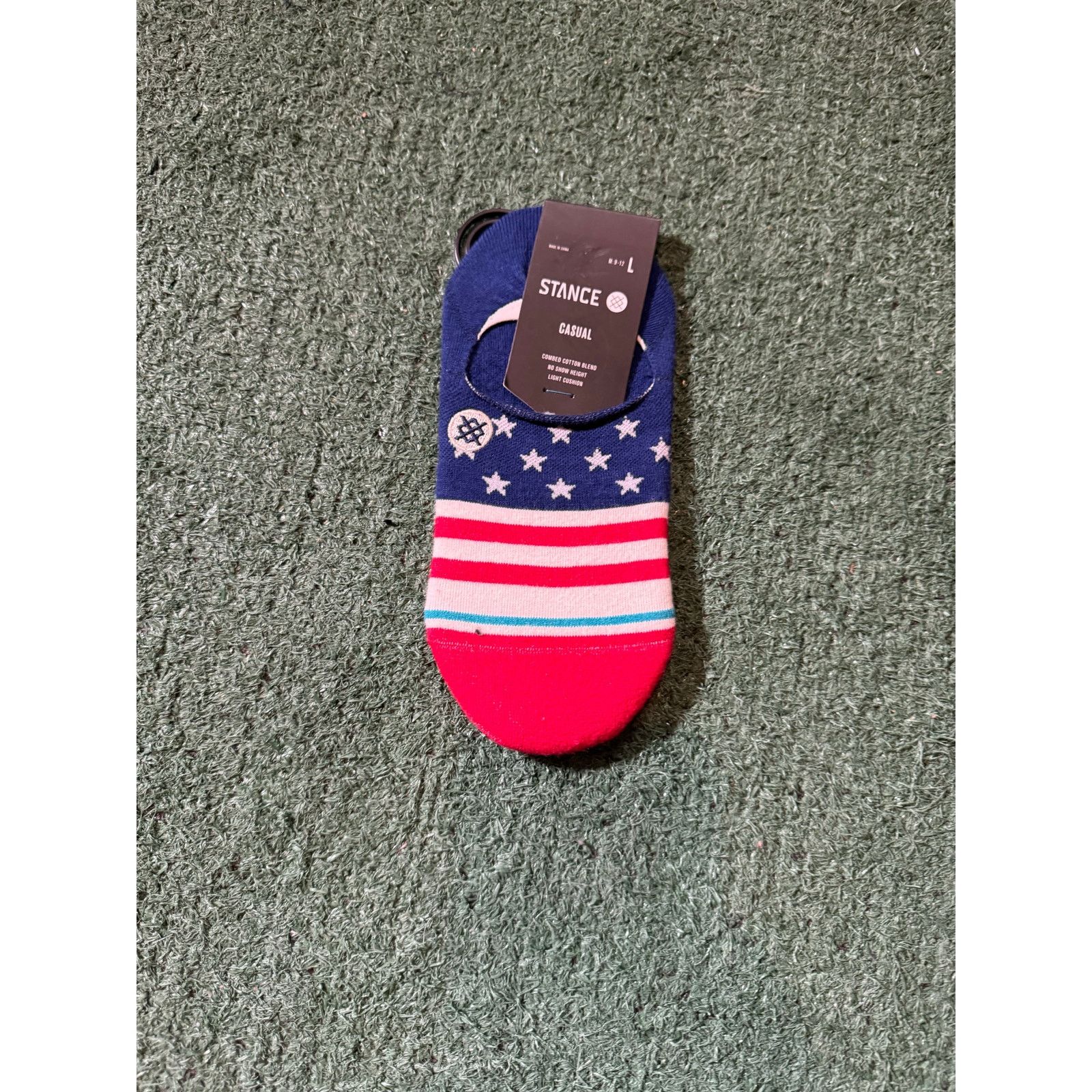 Stance Socks Stance Low Cut USA Socks Blue Red One Pair L 8-12 Size ONE SIZE - 1 Preview