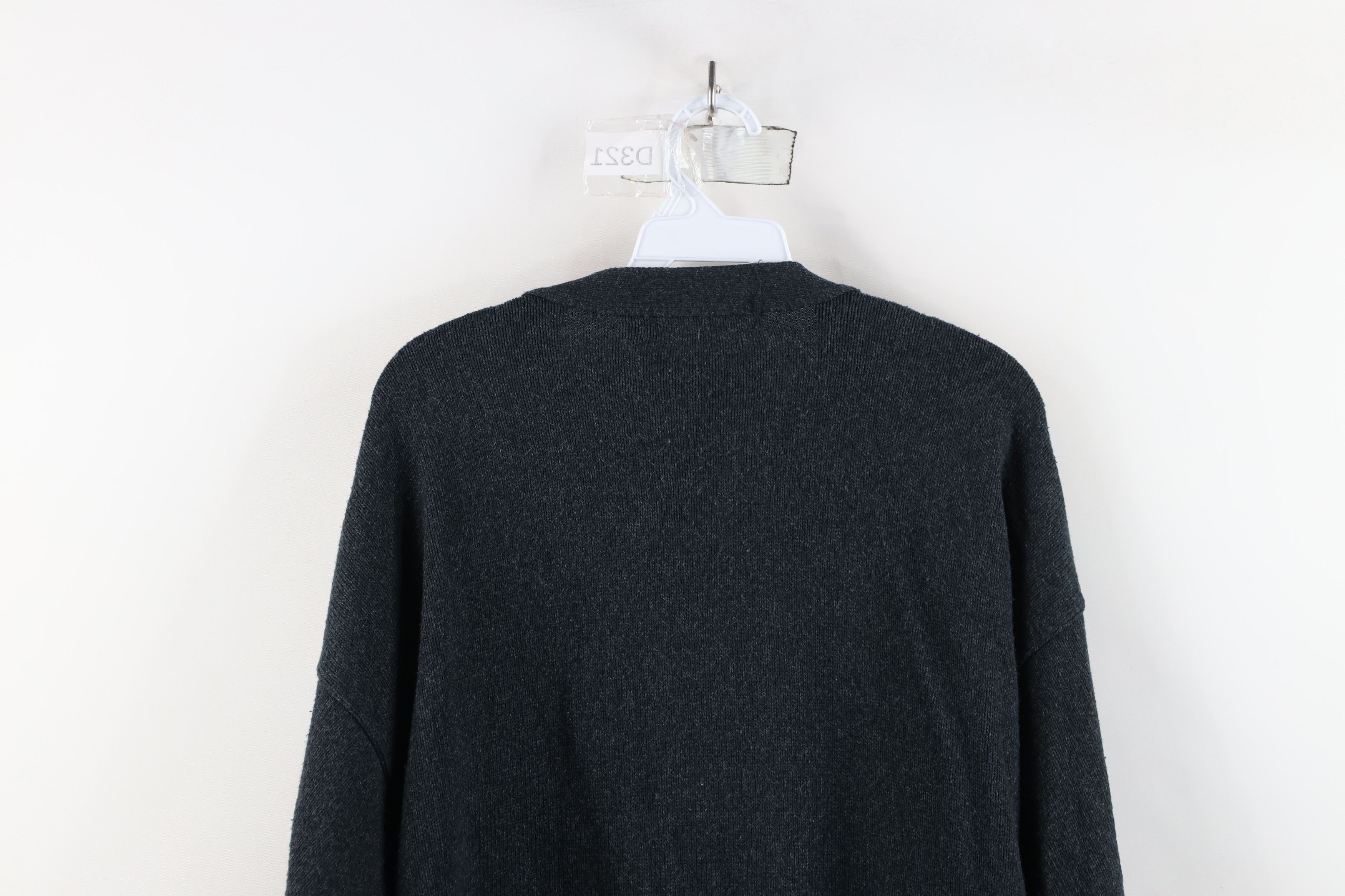 Vintage Vintage 90s Streetwear Cotton Knit Cardigan Sweater USA Size US L / EU 52-54 / 3 - 10 Thumbnail