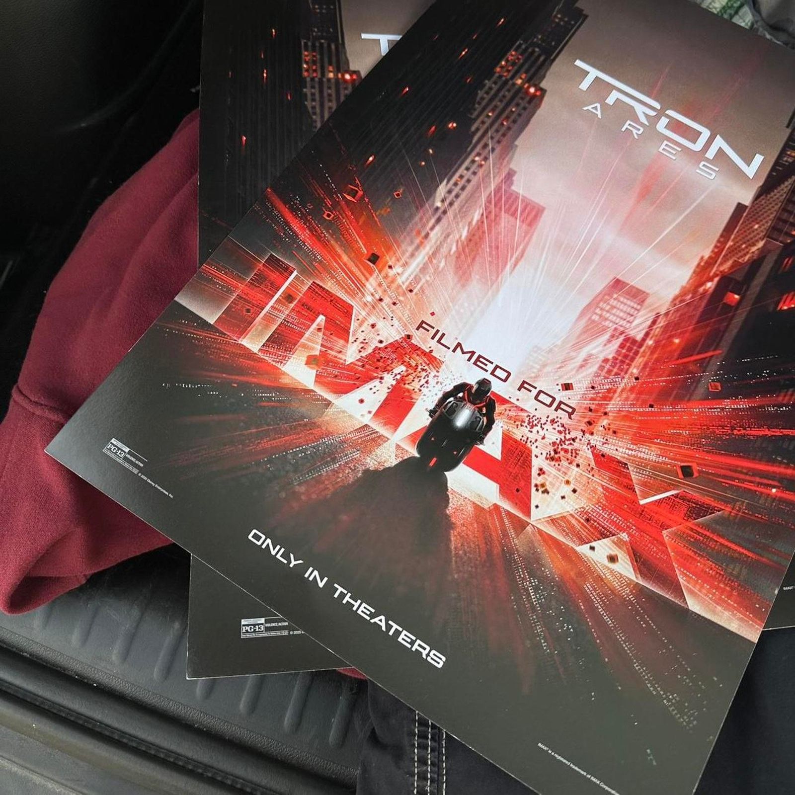 Other 2025 Tron Ares Jared Leto Nine Inch Nails AMC Movie Poster Size ONE SIZE - 6 Thumbnail