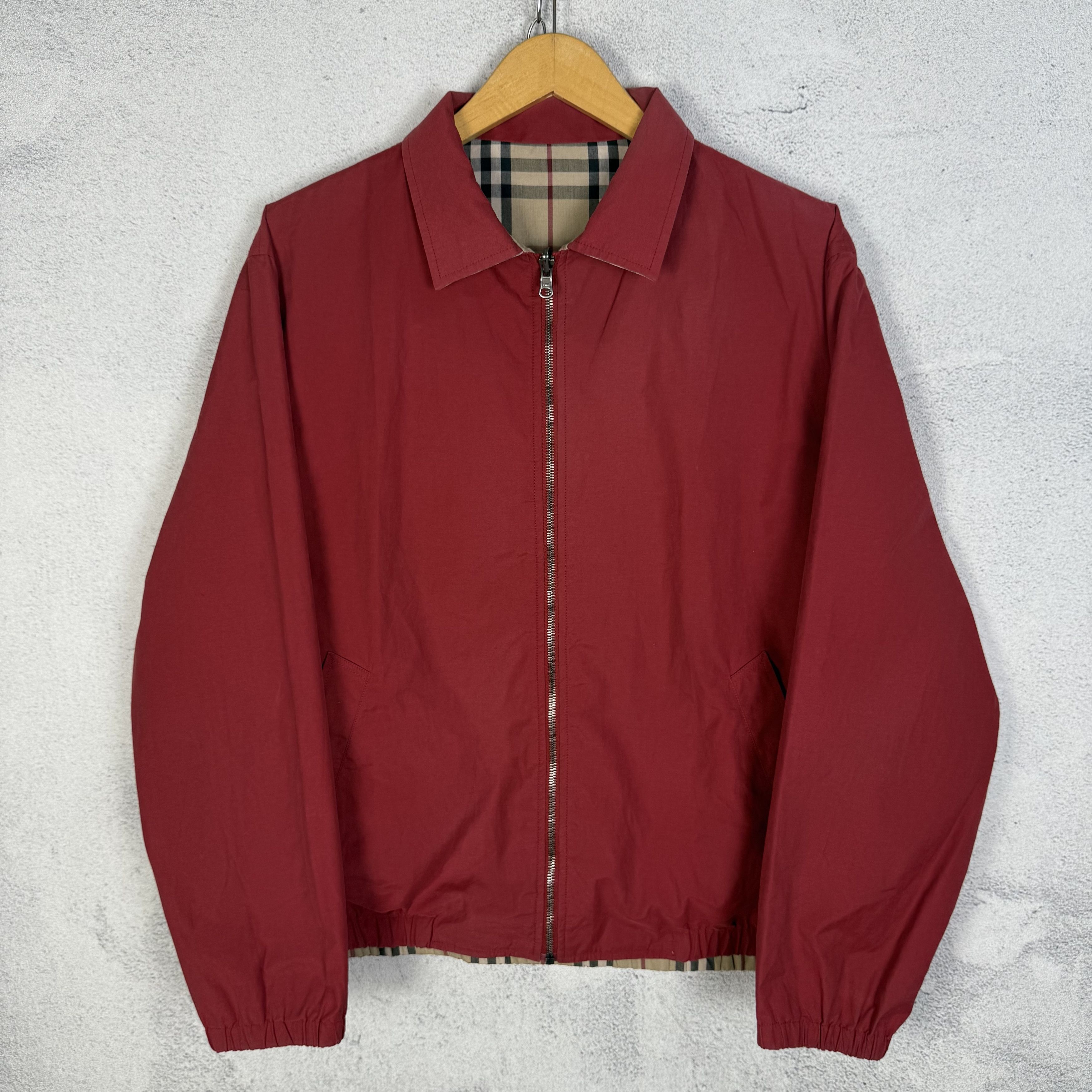Burberry Vintage Burberry Nova Check Reversible Jacket Size US L / EU 52-54 / 3 - 5 Thumbnail