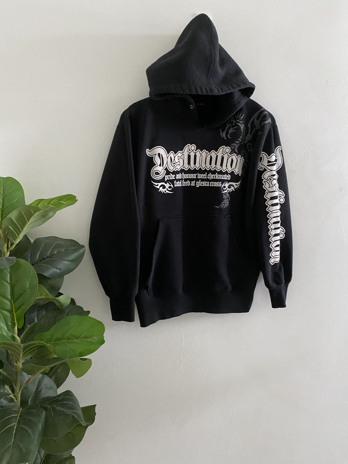 Hysteric Glamour Vintage Destination Re'born Punk Design Hoodie Rare Size US M / EU 48-50 / 2 - 3 Thumbnail