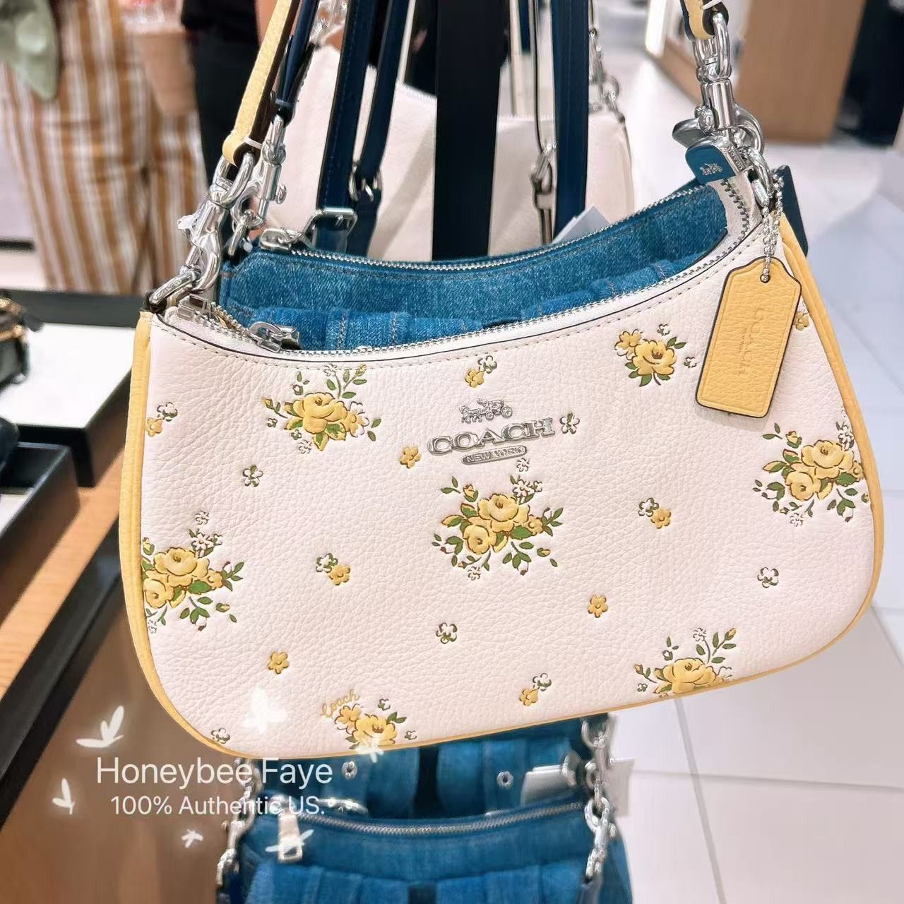 Coach Teri Shoulder Bag With Floral Print CAL45 Size ONE SIZE - 2 Thumbnail