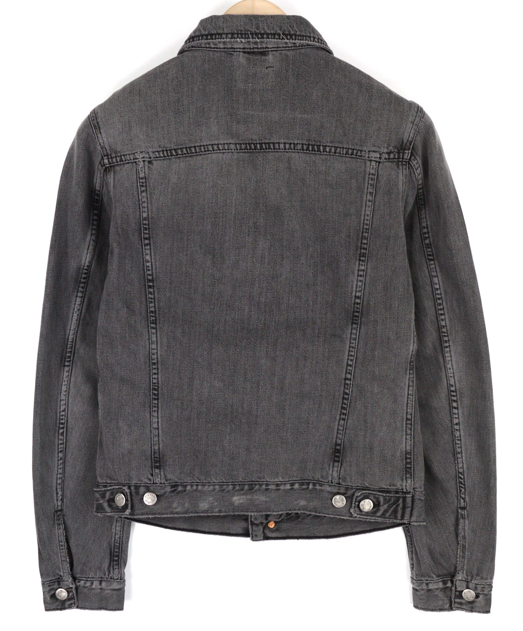 Nudie Jeans BILLY S Desolation Grey Polo Patch Pockets Jacket 82466 Size US S / EU 44-46 / 1 - 2 Thumbnail