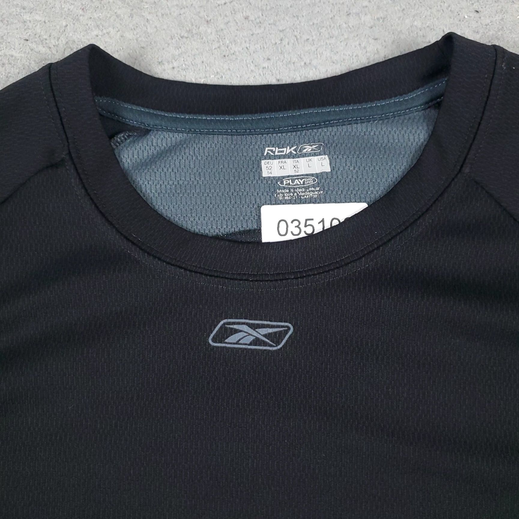 Reebok Reebok T Shirt Mens Size Large Black Active Gym Work Out Pullover Short Sleeve Size US L / EU 52-54 / 3 - 2 Thumbnail