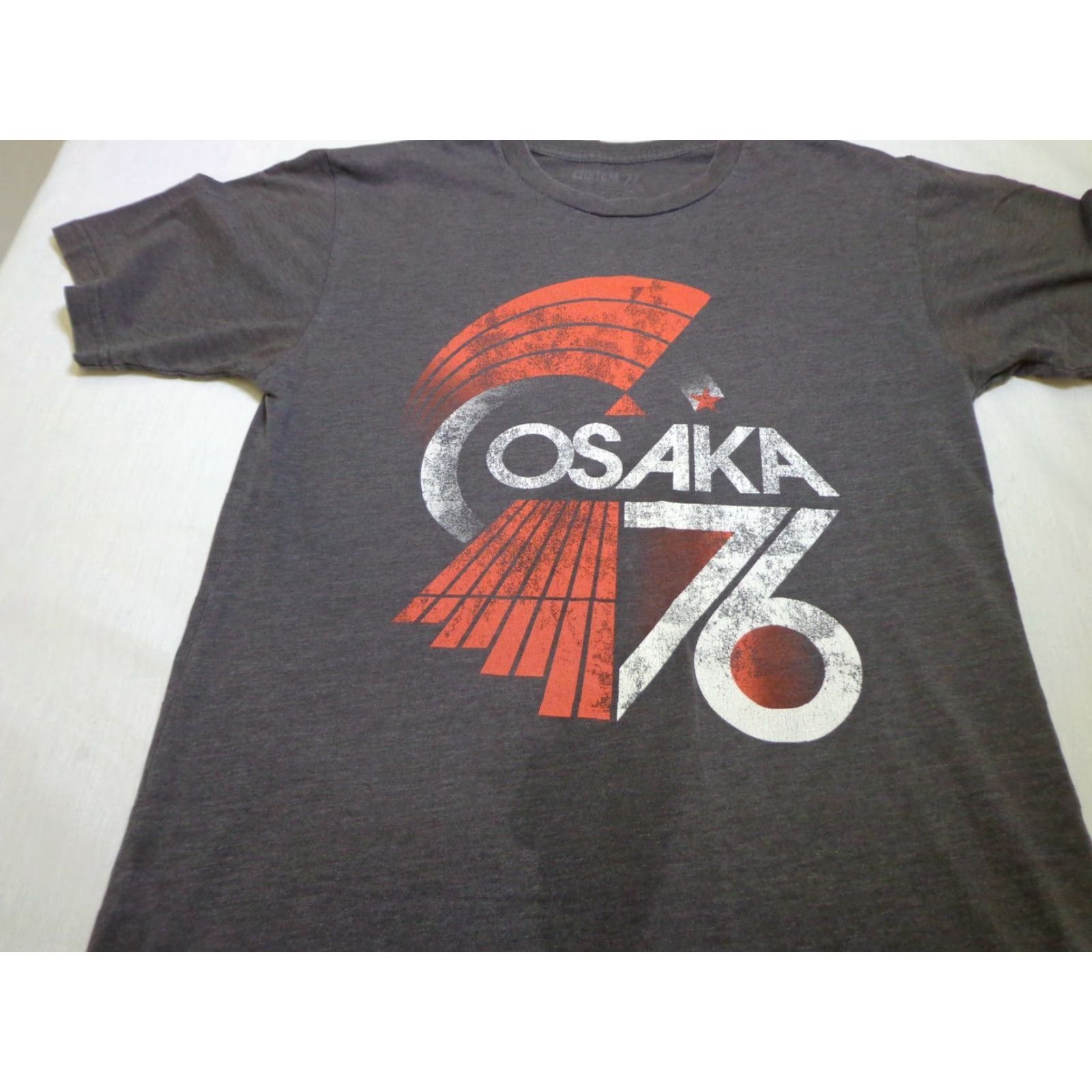 Vintage Custom77 Osaka 76 T Shirt Size Small Tee Gray Crew Neck Short Sleeve Mens XS? Size US S / EU 44-46 / 1 - 2 Thumbnail