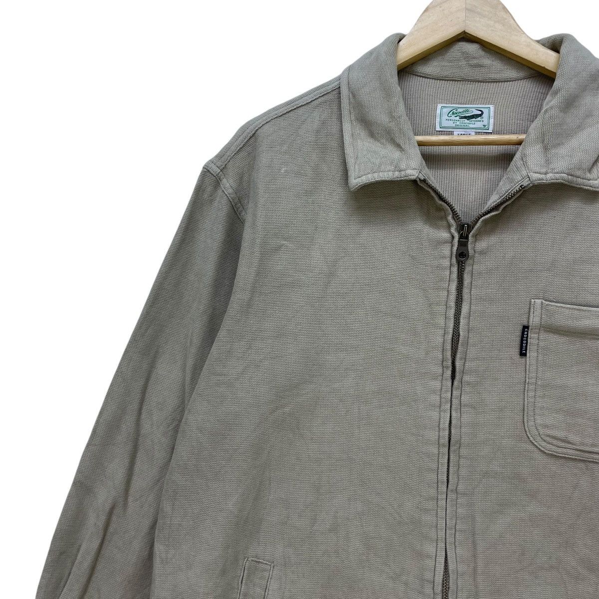 Lacoste × Mademoiselle Non Non × Vintage Vintage Crocodile Bomber Zipper Jacket Size US M / EU 48-50 / 2 - 3 Thumbnail