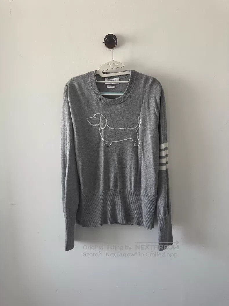 Thom Browne Thom Browne Dog sweater Size US L / EU 52-54 / 3 - 1 Thumbnail