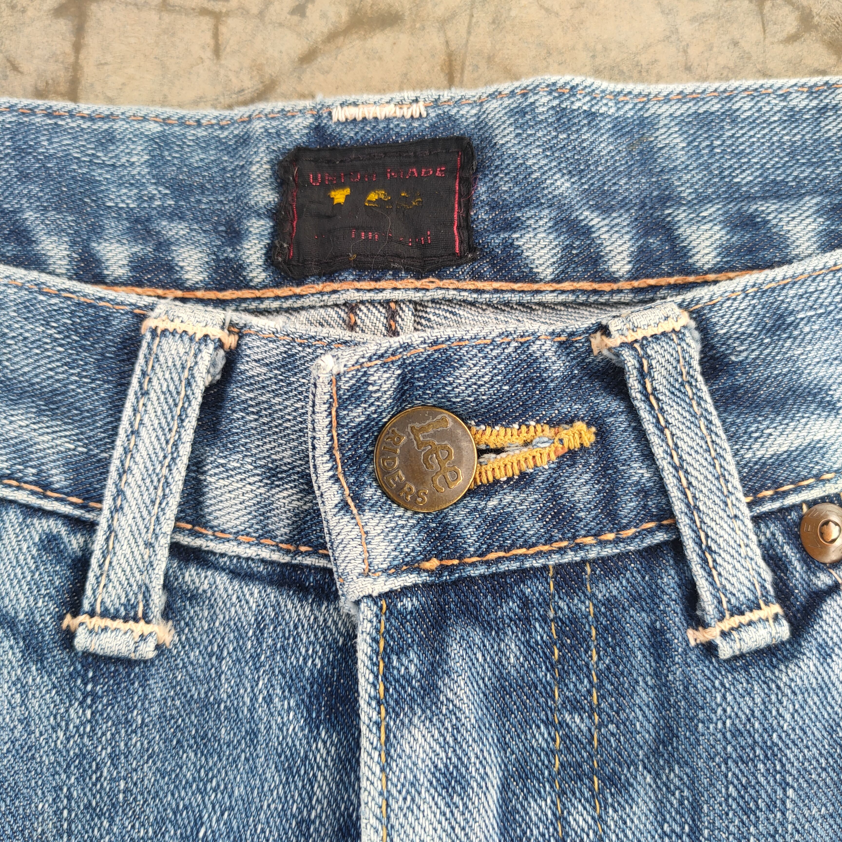 Jean × Lee × Vintage VINTAGE LEE RIDERS FADED DENIM JEANS PANTS Size US 32 / EU 48 - 6 Thumbnail