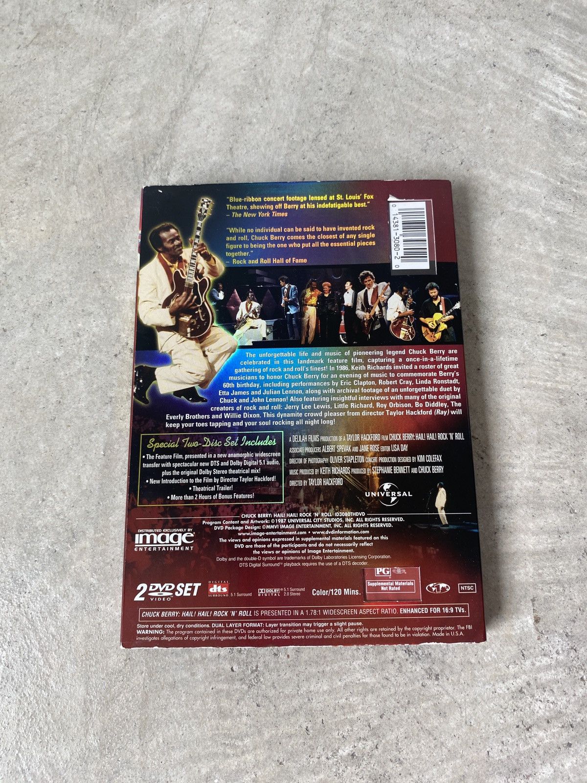Universal Studios Chuck Berry: Hail! Hail! Rock N Roll 2 DVD Set Size ONE SIZE - 2 Thumbnail