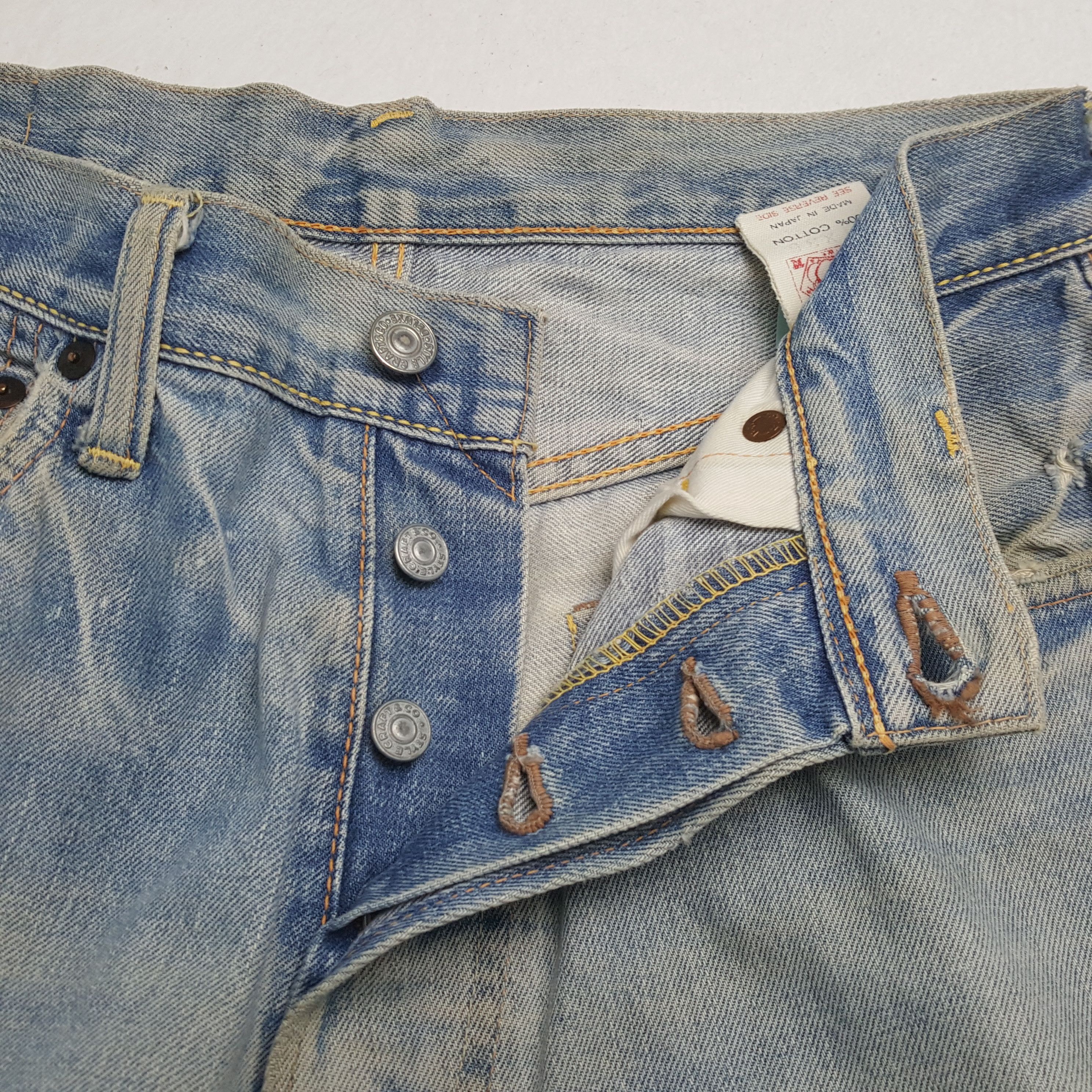 Evisu × Japanese Brand × Vintage EVISU Japanese Brand Streetwear Custom Daicock Jeans Size US 28 / EU 44 - 13 Thumbnail