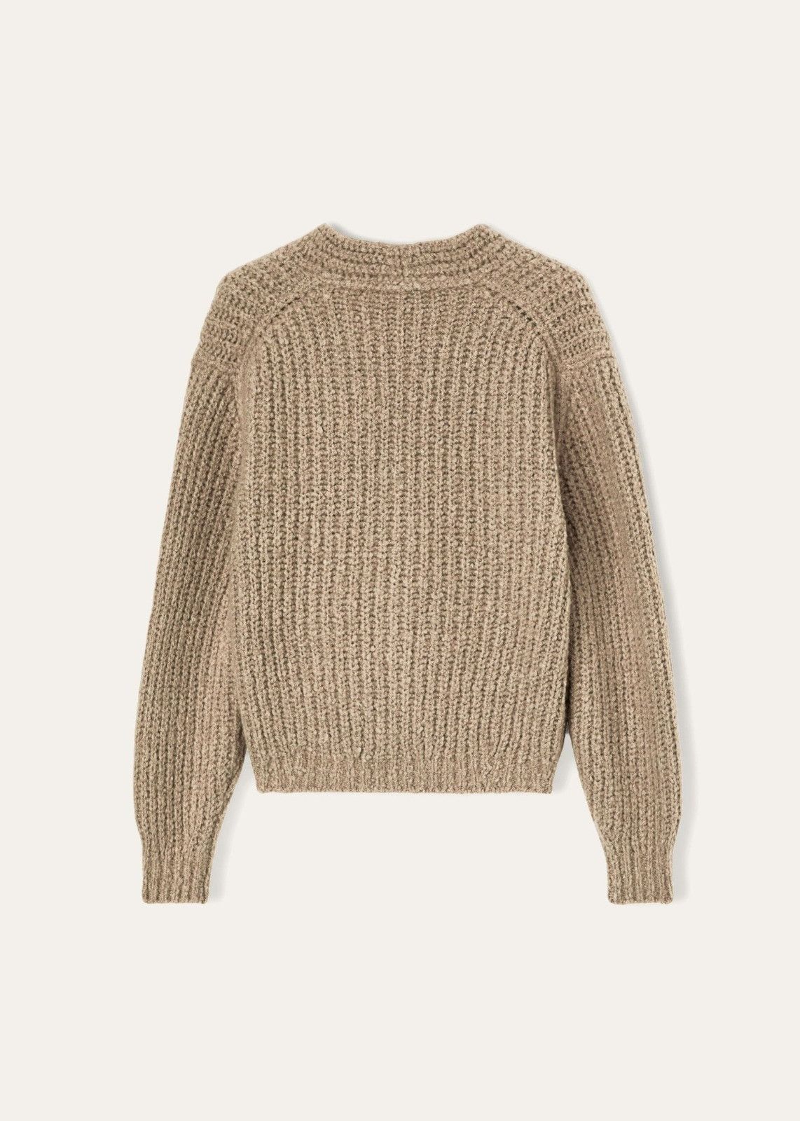 Loro Piana o1srvl11e1125 FAN3441 Cocooning Cardigan in Brown Size L / US 10 / IT 46 - 2 Thumbnail