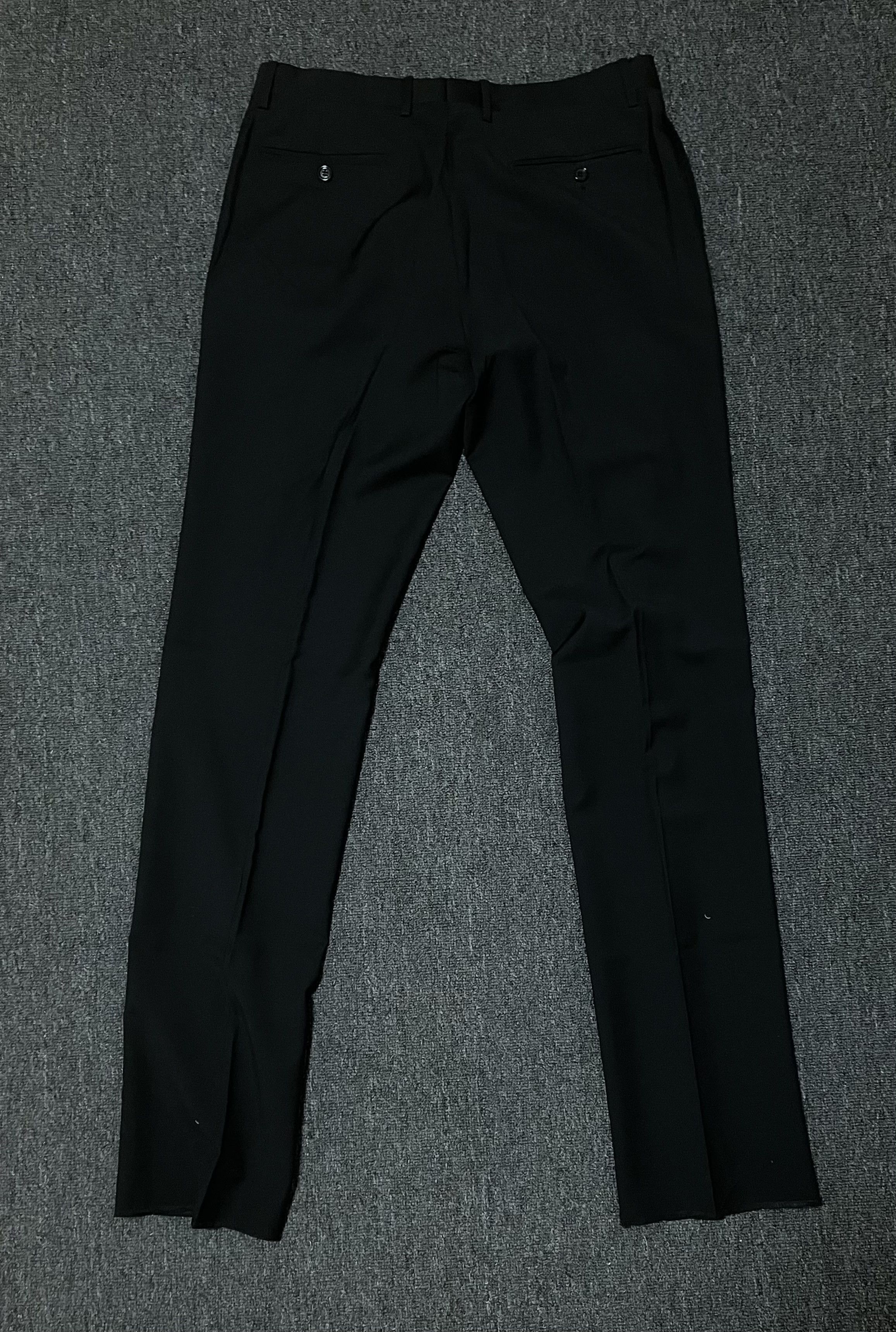 Burberry BURBERRY black wool trousers brand new, size 50 Size US 34 / EU 50 - 2 Thumbnail