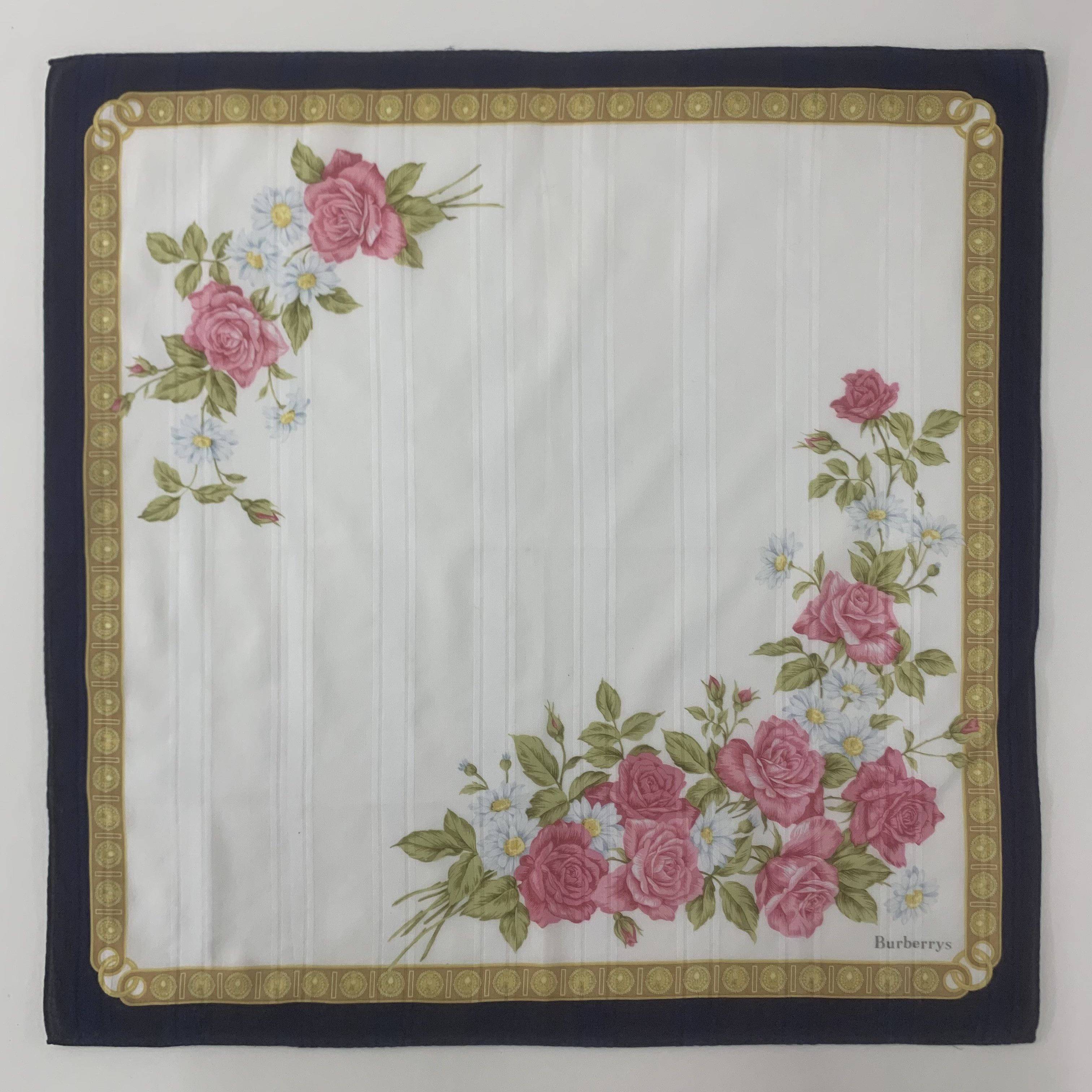 Burberry Burberry Handkerchief Bandana Neckerchief Square TB1127 Size ONE SIZE - 2 Thumbnail