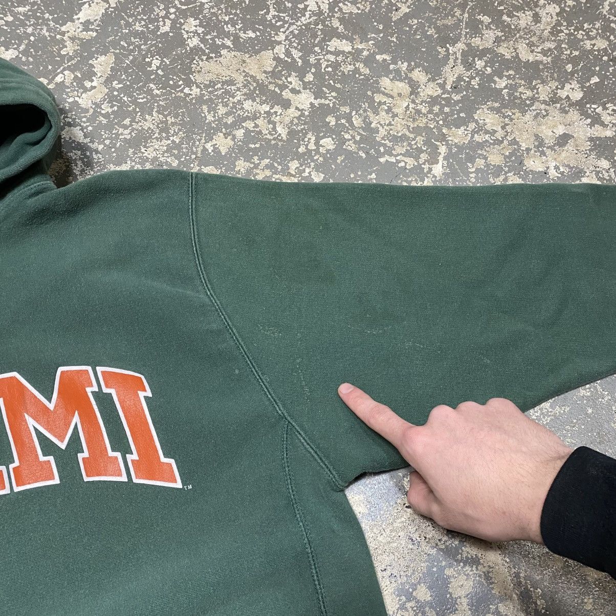 Vintage Vintage Miami University Reverse Weave Hoodie Size US M / EU 48-50 / 2 - 4 Thumbnail