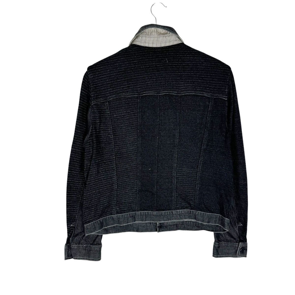 Hai Sporting Gear × Issey Miyake × Japanese Brand ☀️HAI SPORTING GEAR IS STRIPED TYPE 3 BUTTON JACKET Size M / US 6-8 / IT 42-44 - 8 Thumbnail