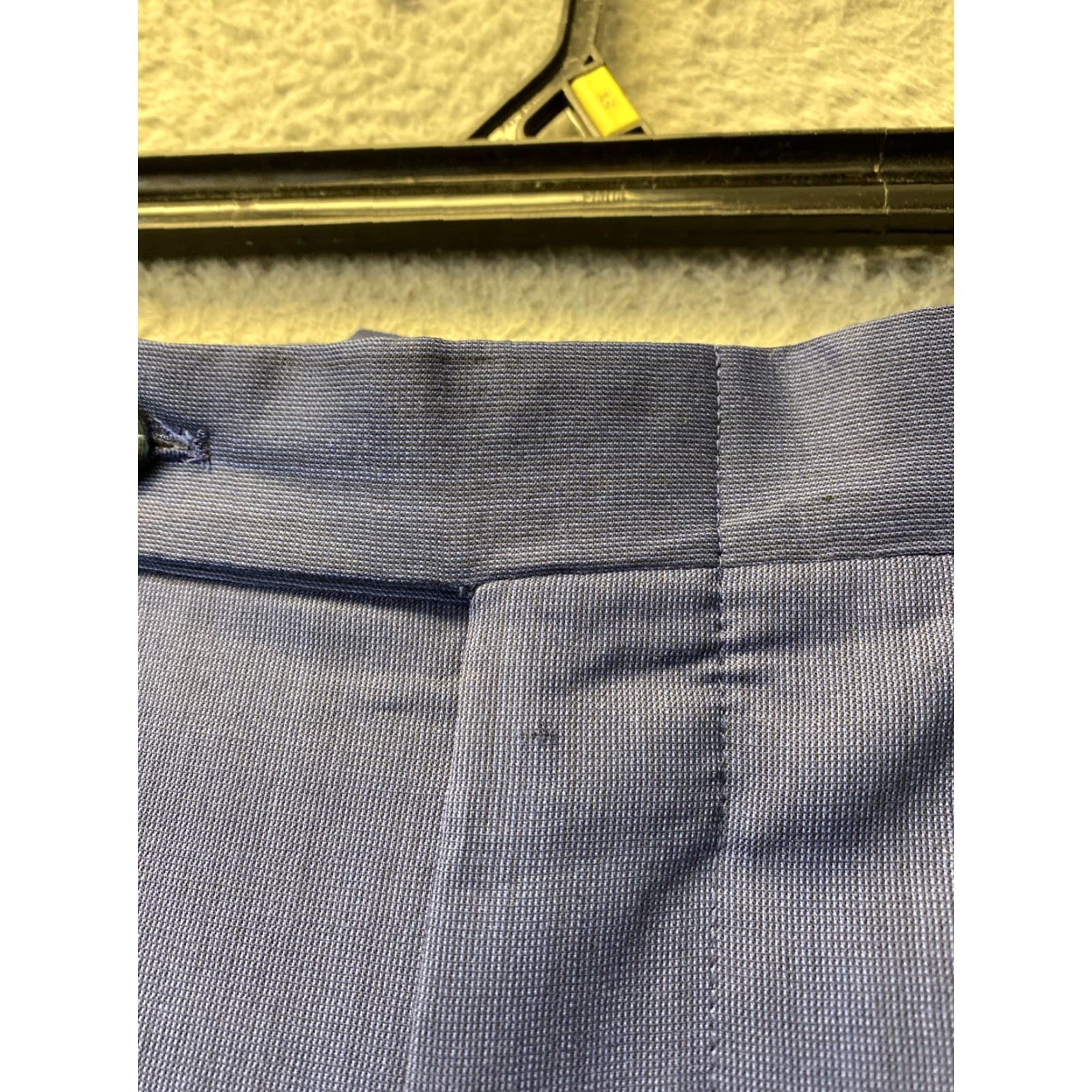 Vintage Tom James Executive Collection Dress Pants Mens 36x30 Navy Wool USA /0390 Size US 36 / EU 52 - 5 Thumbnail