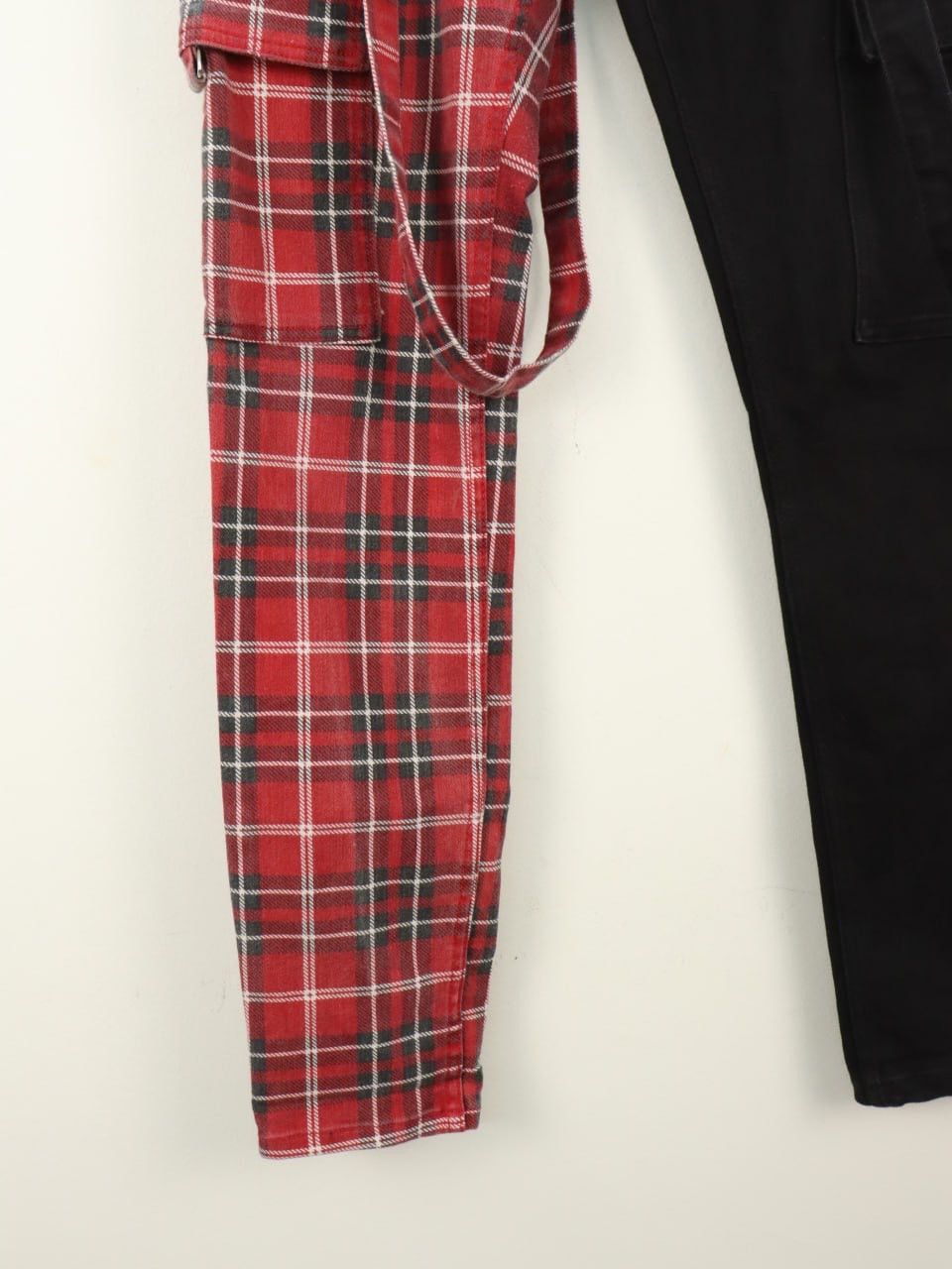 Japanese Brand Bondage Punk Tartan Plaid Hybrid Pant Size US 33 - 19 Thumbnail