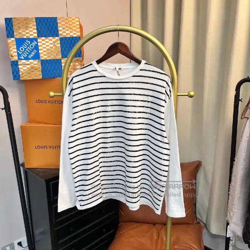 Miu Miu Miu Miu Striped Women's Sweatshirt . Size M / US 6-8 / IT 42-44 - 1 Thumbnail