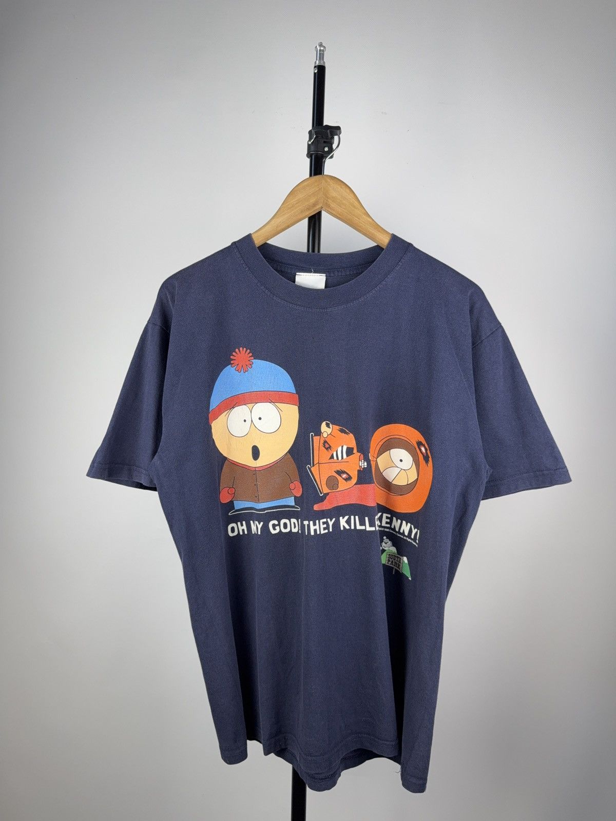 Vintage Vintage SOUTH PARK T Shirt Graphic Tee 1998 Killed Kenny Size US L / EU 52-54 / 3 - 1 Thumbnail