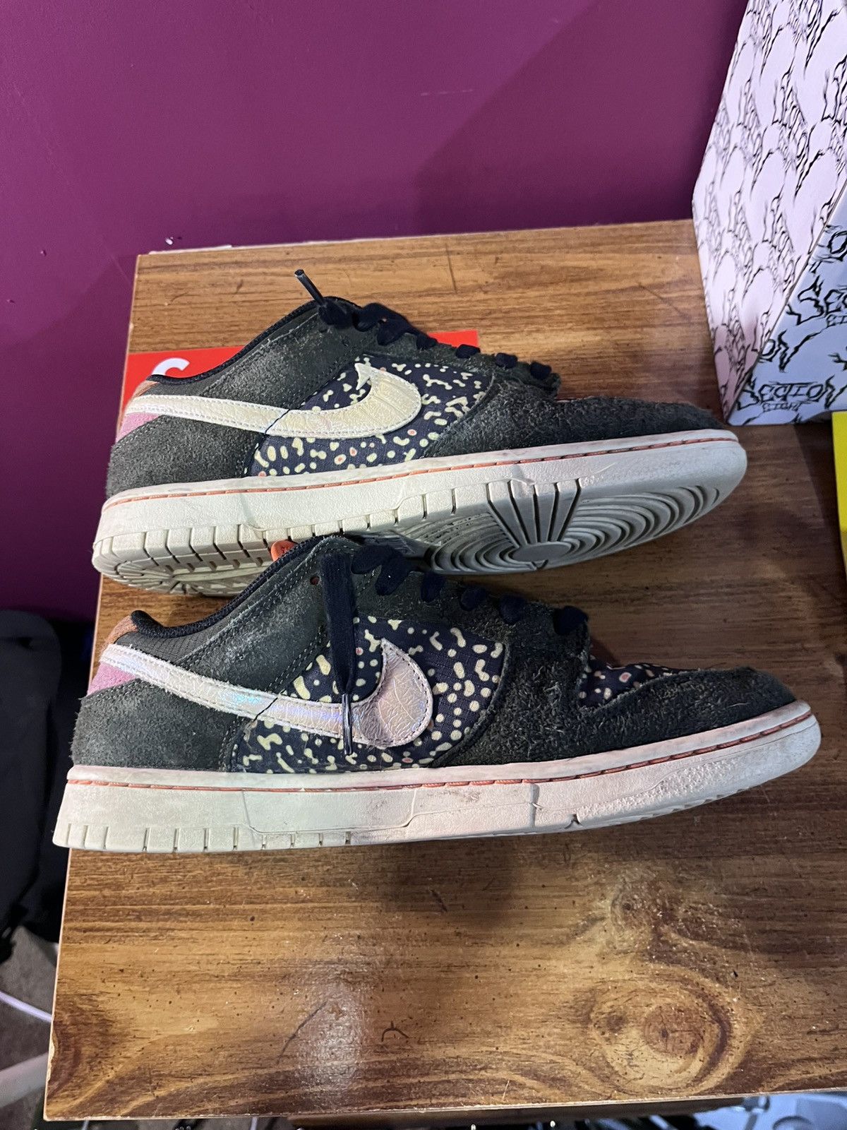Nike Nike dunk rainbow trout Size US 8 / EU 41 - 3 Thumbnail