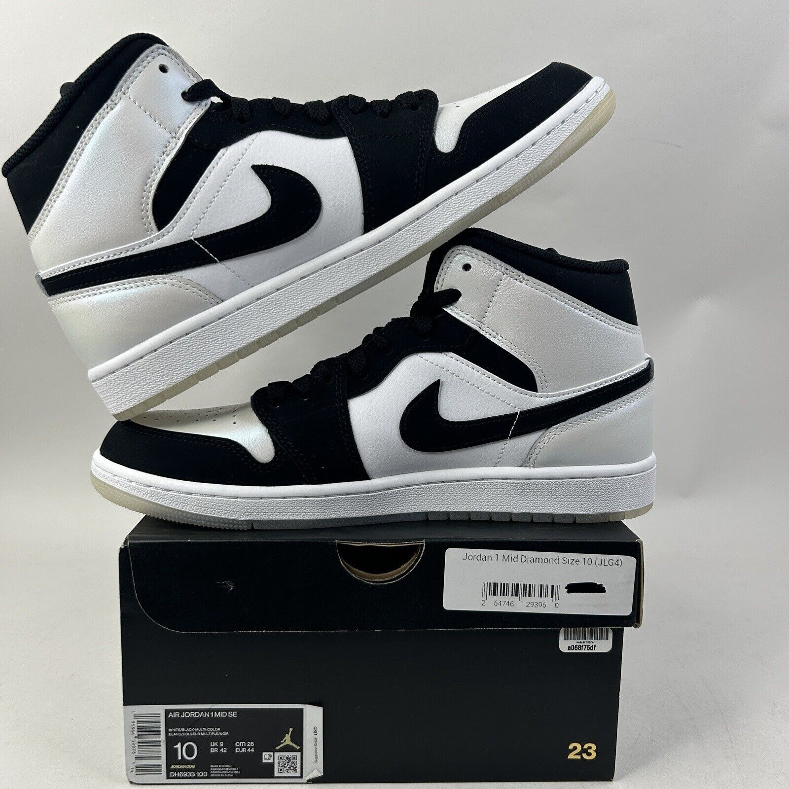 Nike Nike Air Jordan 1 Mid SE “Diamond Shorts” 2024 Size US 10 / EU 43 - 3 Thumbnail