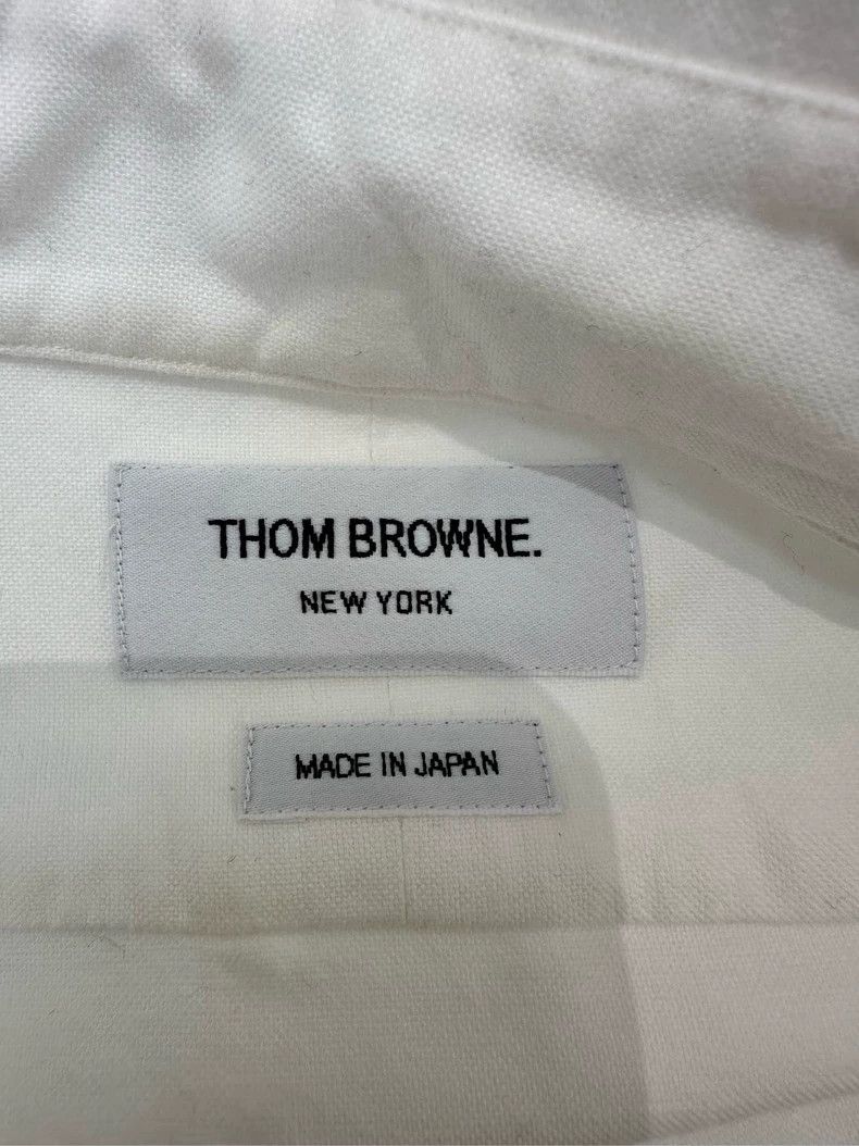 Thom Browne Thom Browne Dog embroidered long-sleeved shirt Size US S / EU 44-46 / 1 - 5 Thumbnail