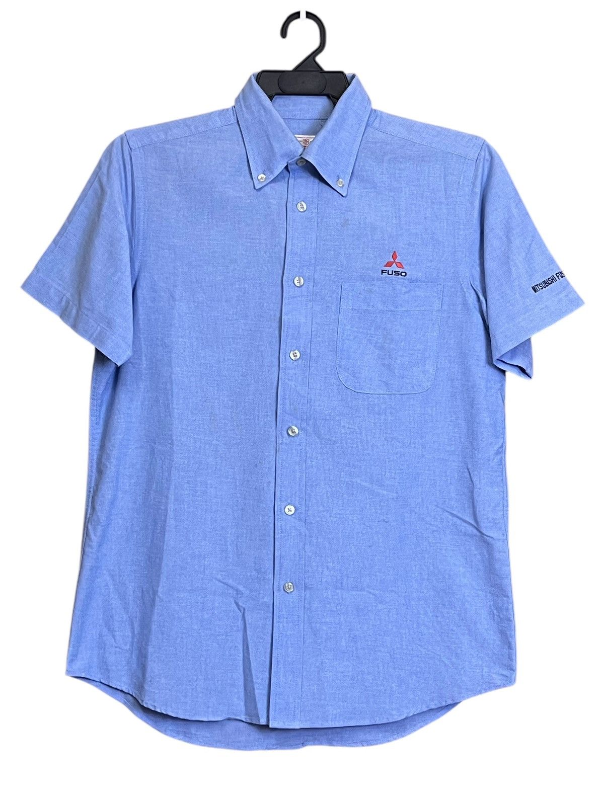 The Workers Club Vintage mitsubishi FUSO truck uniform button ups shirt Size US L / EU 52-54 / 3 - 2 Thumbnail