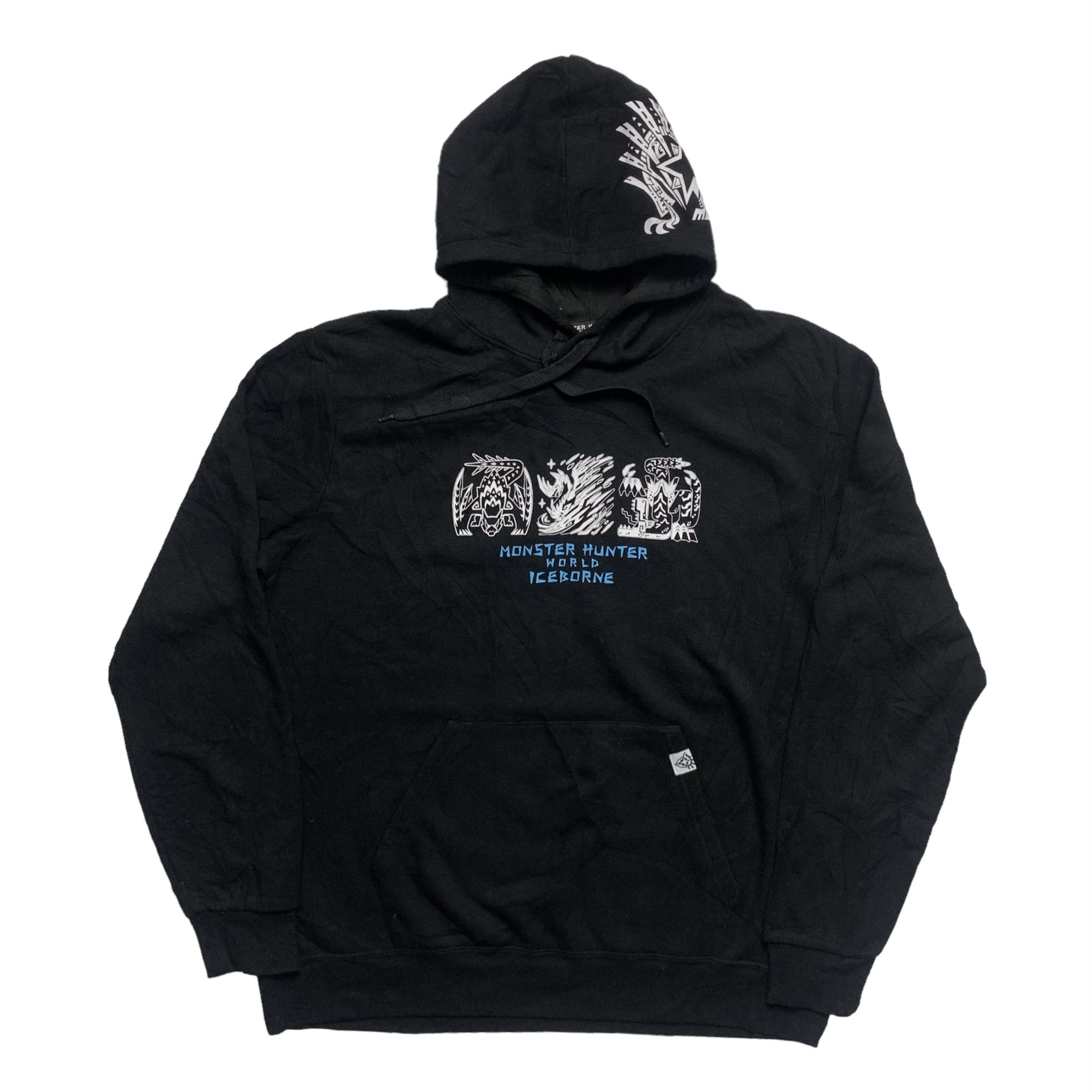 Anime Monster Hunter World Iceborne Hoodie Size US XL / EU 56 / 4 - 1 Thumbnail