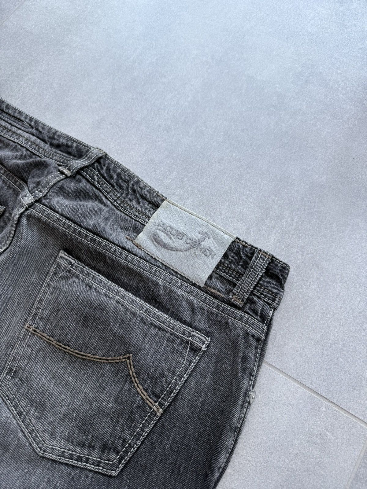Jacob Cohen vintage Jacob Cohen baggy flared hype washed jeans japanese Size US 36 / EU 52 - 5 Thumbnail