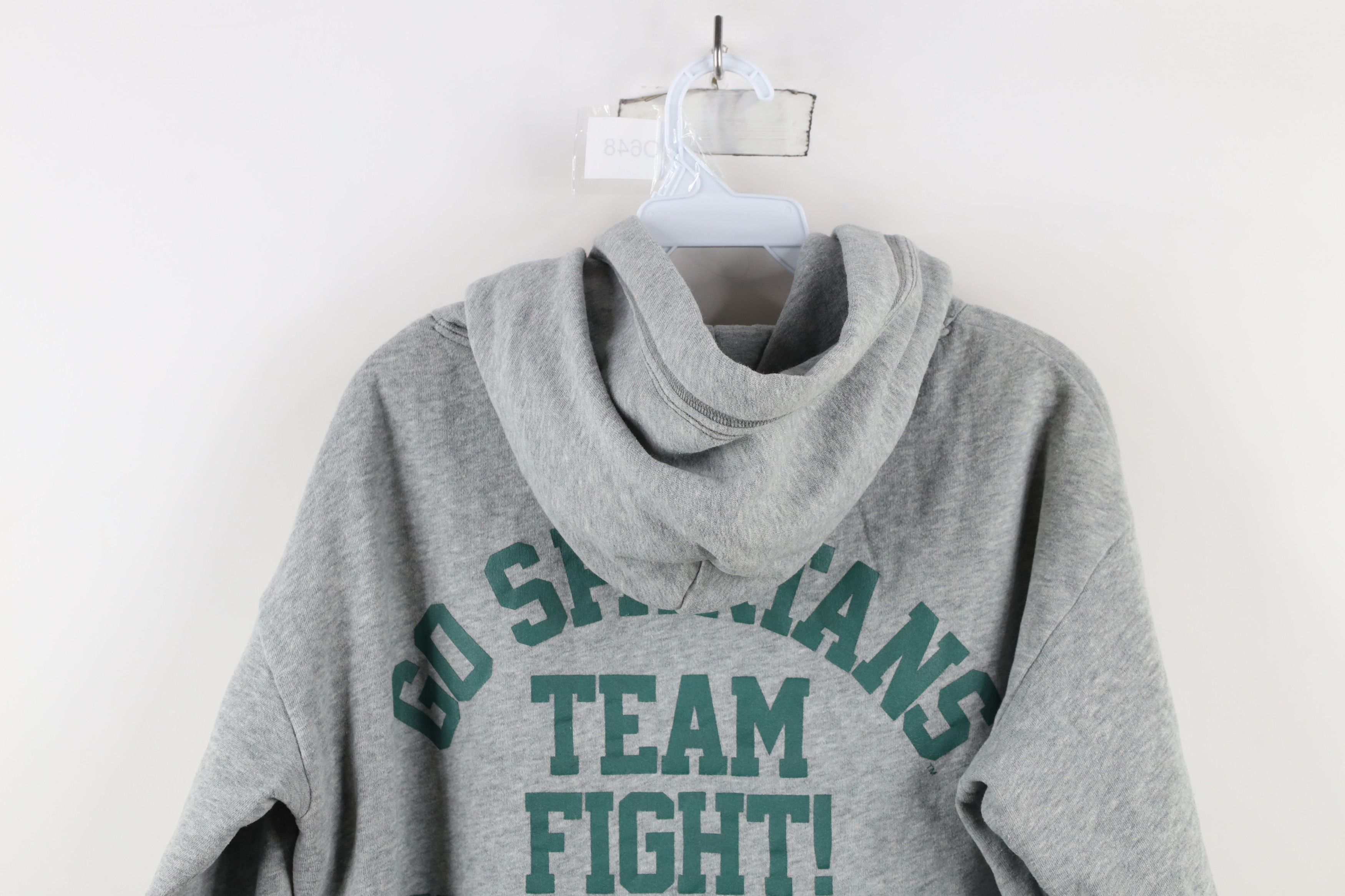 Pink × Vintage Pink Victorias Secret Michigan State University Hoodie Size L / US 10 / IT 46 - 12 Thumbnail