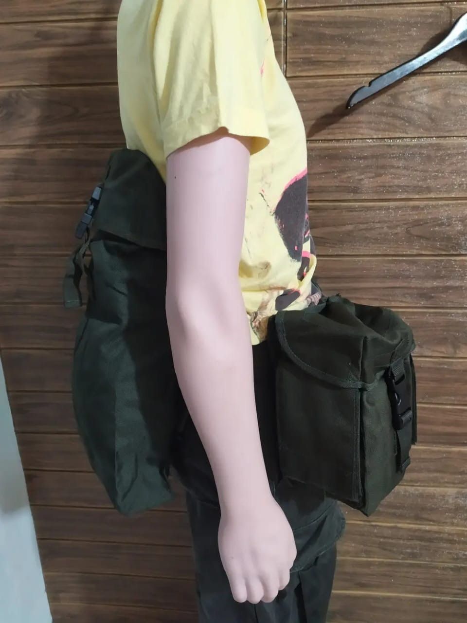 Other Military Gas Mask Multipocket Tactical Bag and Belt Size ONE SIZE - 10 Thumbnail