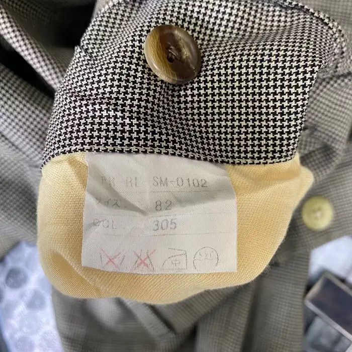 Polo Ralph Lauren Vtg POLO RALPH LAUREN Houndstooth Design Casual Pant Trouser Size US 32 / EU 48 - 6 Thumbnail