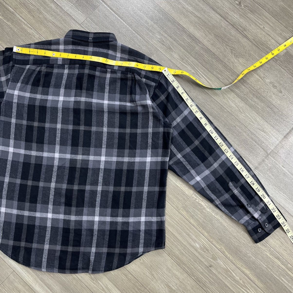 Supreme FW23 Supreme Plaid Black Grey Flannel Shirt Size US S / EU 44-46 / 1 - 18 Thumbnail