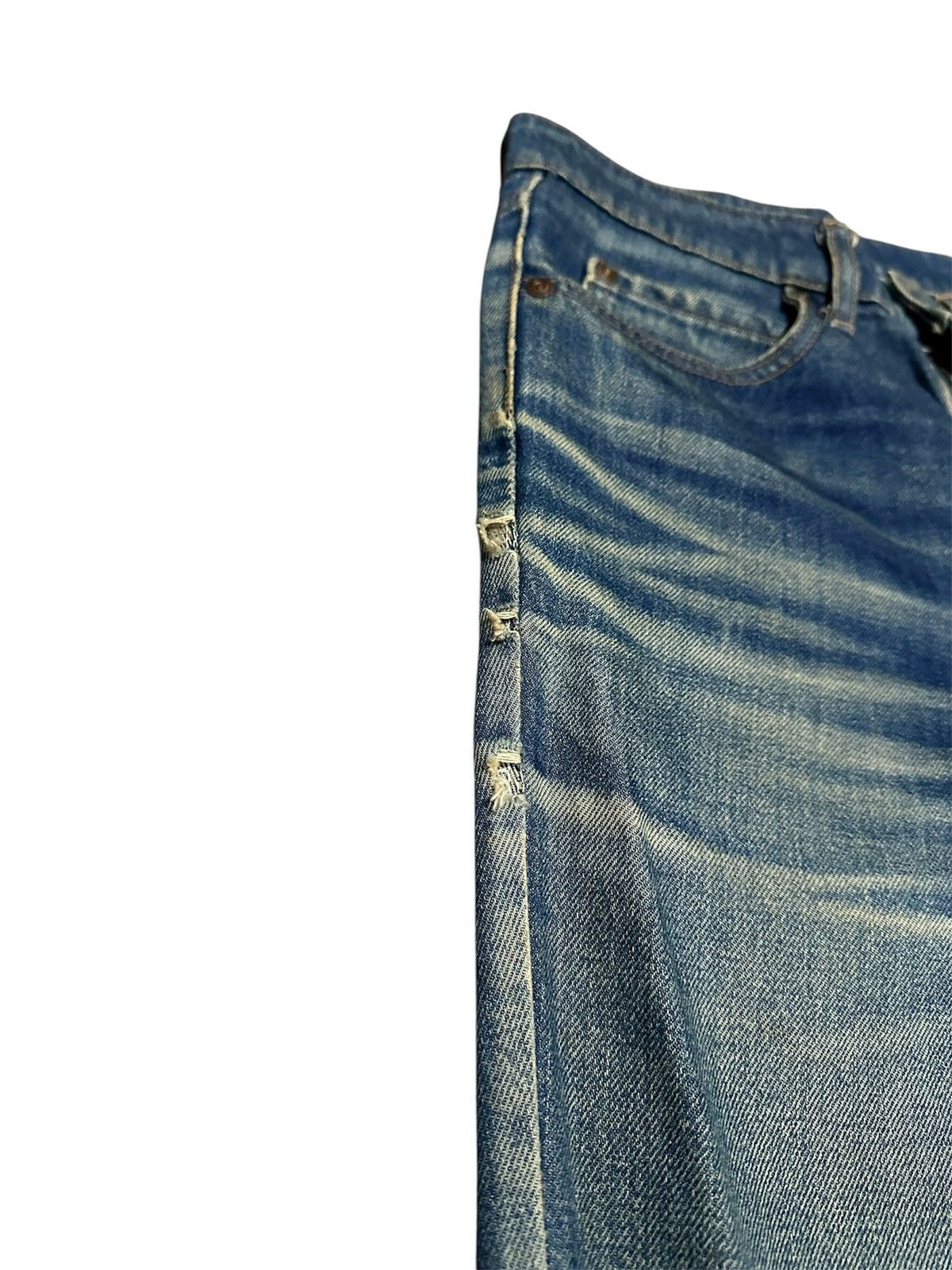 Big John Vintage Big John Straight Leg Blue Jeans Size US 29 - 4 Thumbnail