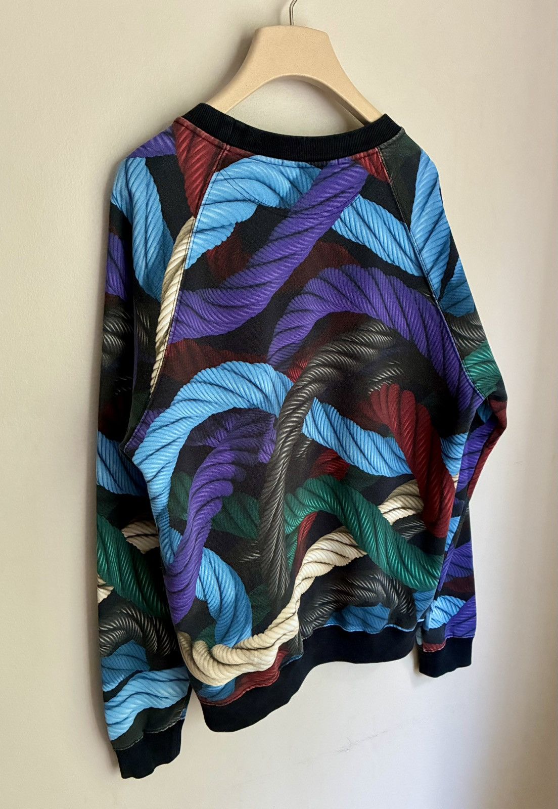 Christopher Kane Christopher Kane Trompe-l'œil Magnified Yarn Print Sweater Size US M / EU 48-50 / 2 - 10 Thumbnail