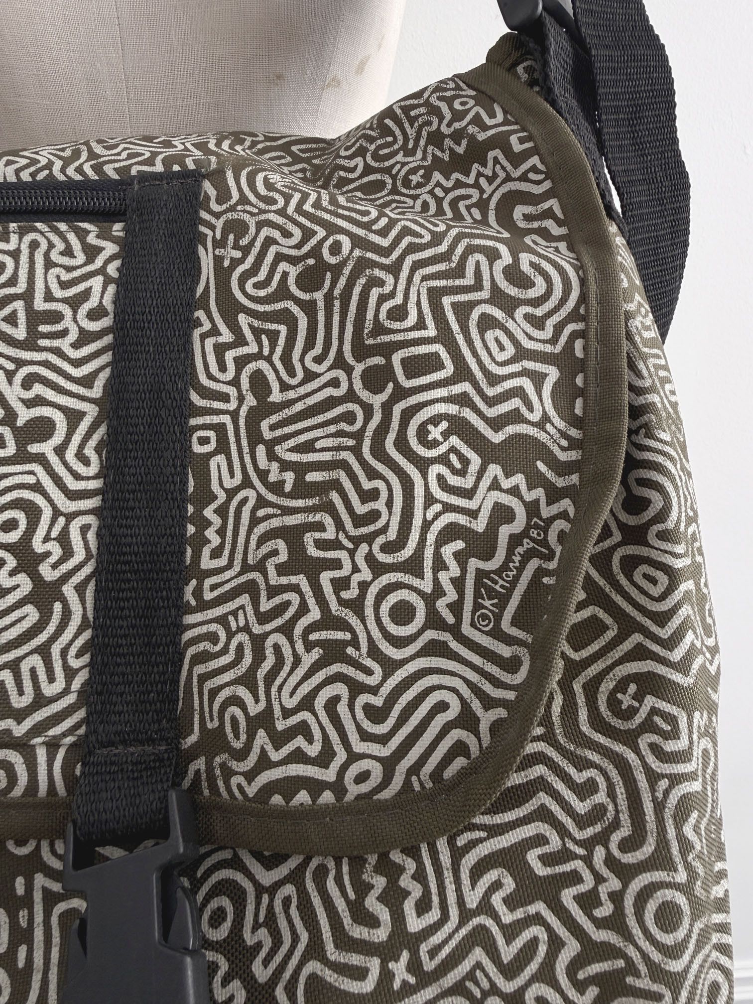 Keith Haring 90s Vintage Keith Haring messenger bag Size ONE SIZE - 4 Thumbnail