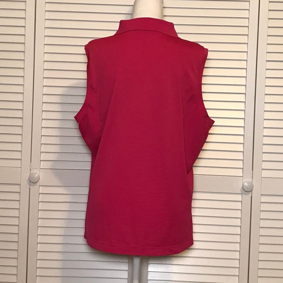 Other Vineyard Vines Performance Pink Collared Sleeveless Top XL Size XL / US 12-14 / IT 48-50 - 2 Thumbnail