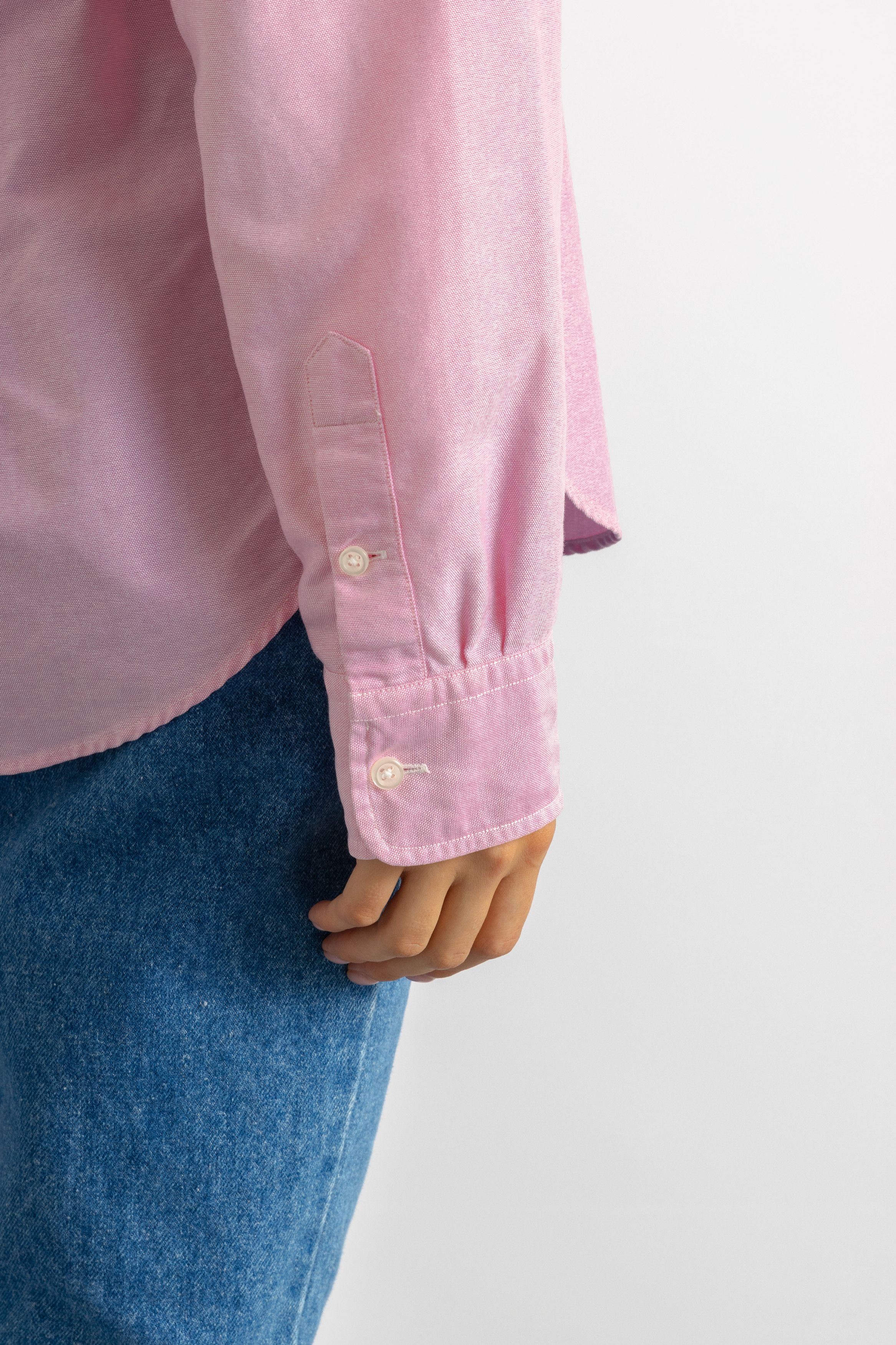 Ralph Lauren 90s Vintage Woman Ralph Lauren Pink Shirt 8698 Size L / US 10 / IT 46 - 6 Thumbnail