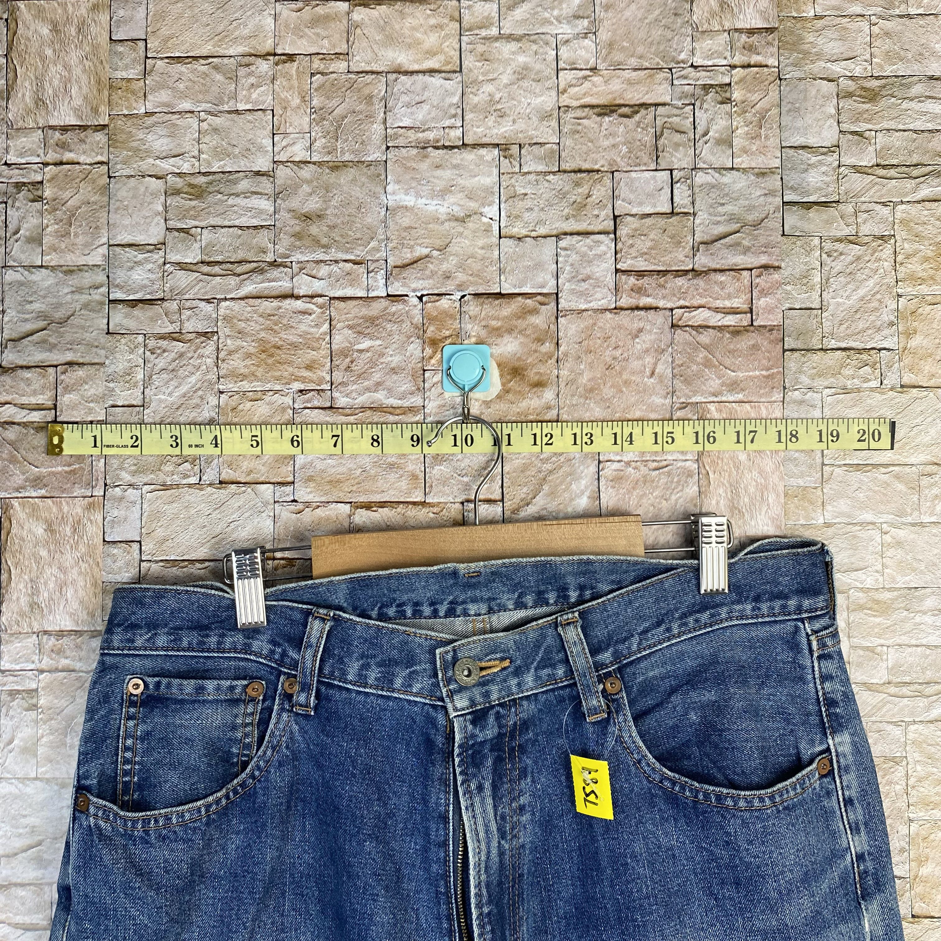 Vintage Japan vintage Blue Denim Pants #7589 Size US 34 / EU 50 - 5 Thumbnail