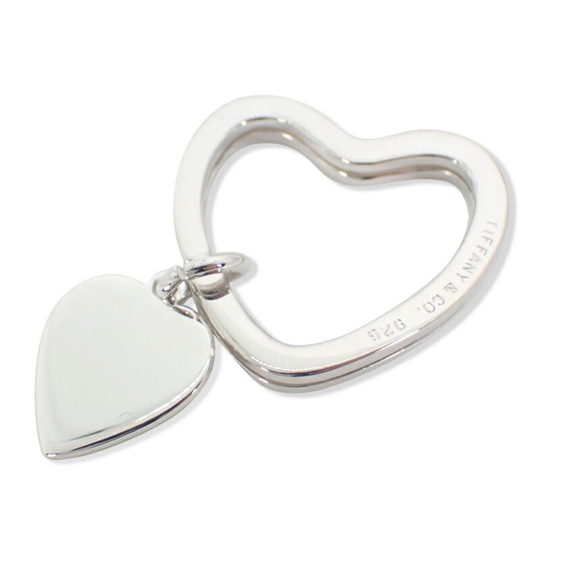 Tiffany & Co. TIFFANY 925 Heart Key Ring Size ONE SIZE - 1 Thumbnail