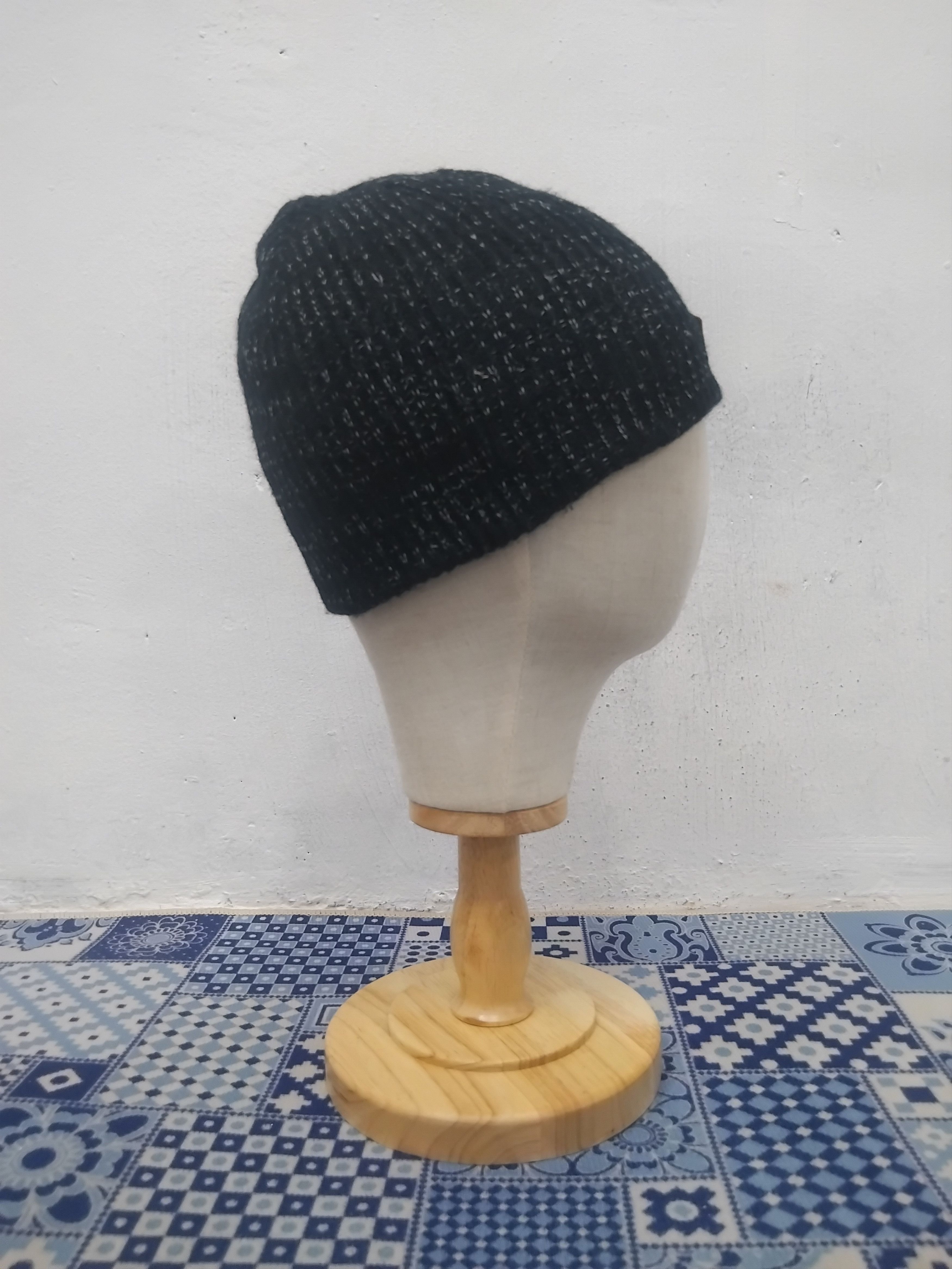 Japanese Brand 💥Planks black colour beanie hat Size ONE SIZE - 3 Thumbnail