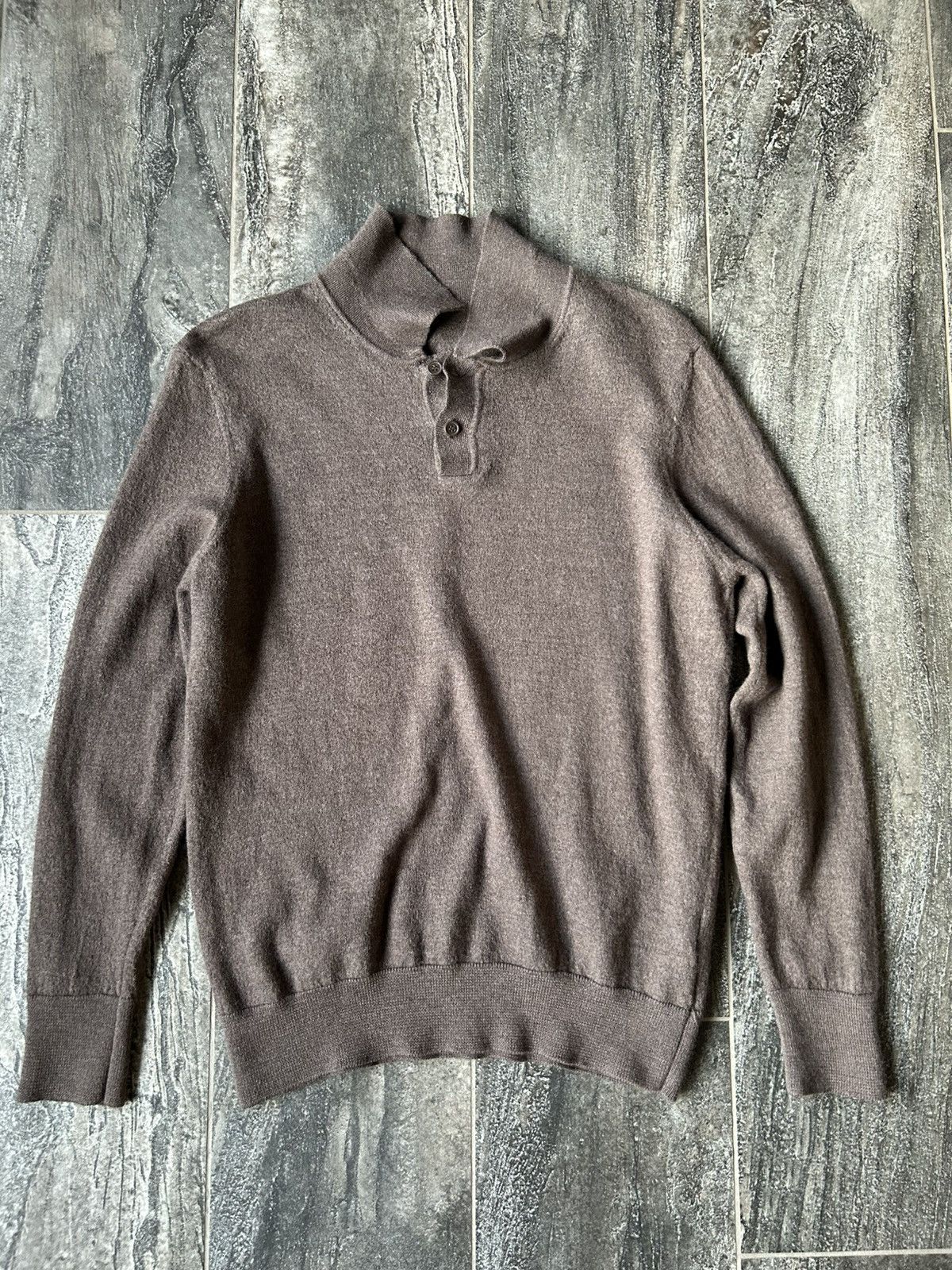 Vintage Vintage Wool Polo Size US S / EU 44-46 / 1 - 1 Thumbnail