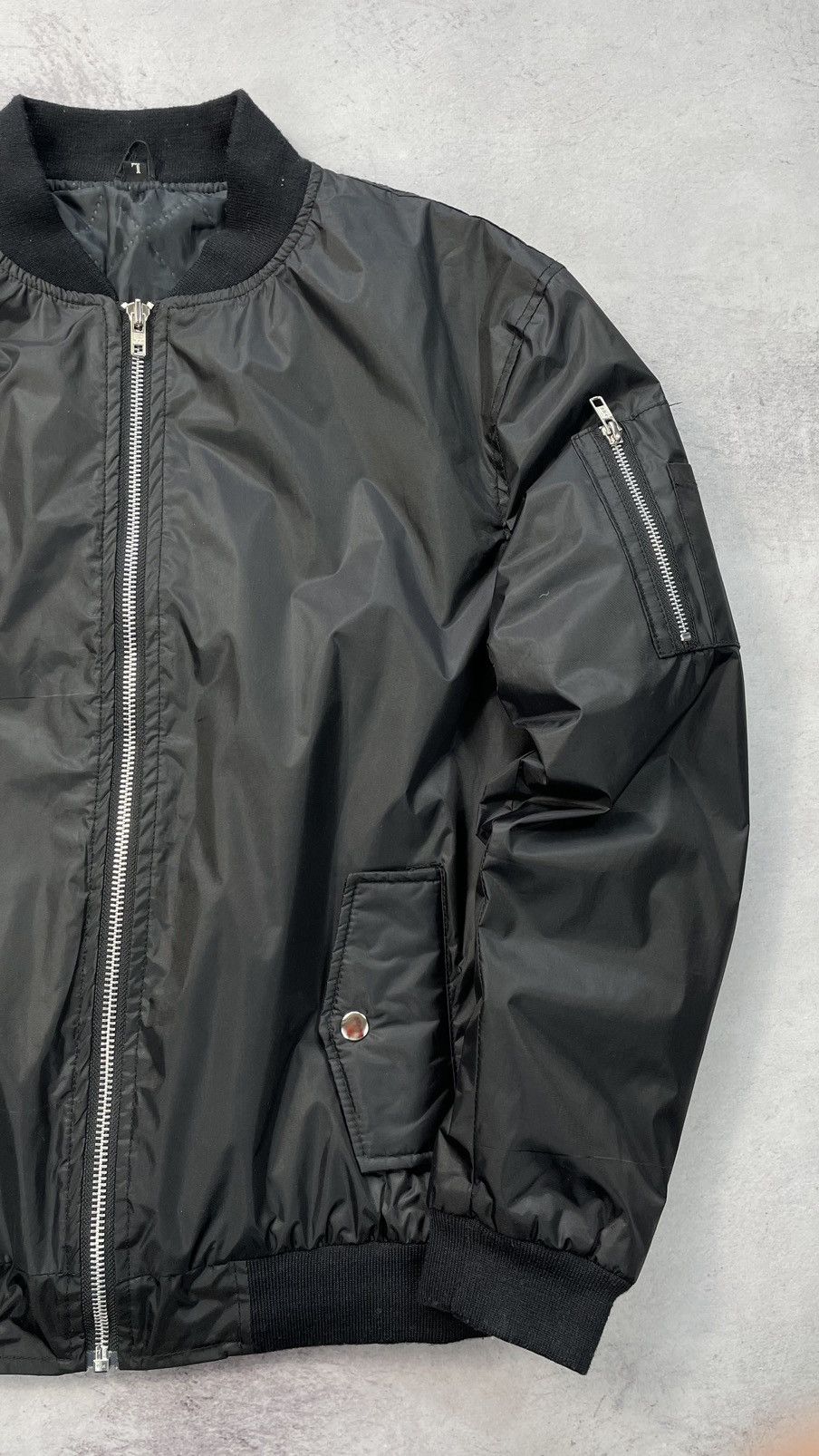 Japanese Brand × Vintage VINTAGE CROPPED BOMBER JACKET Size L / US 10 / IT 46 - 9 Thumbnail